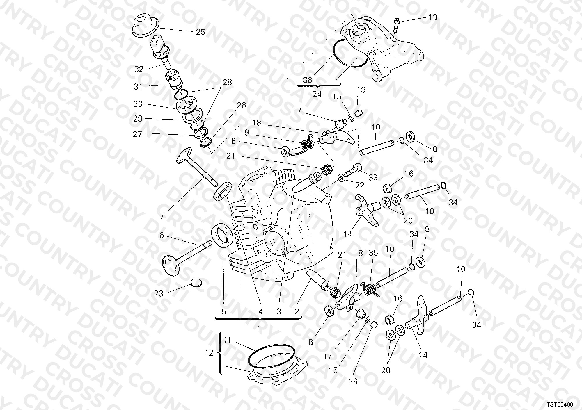 Horizontal Cylinder Head