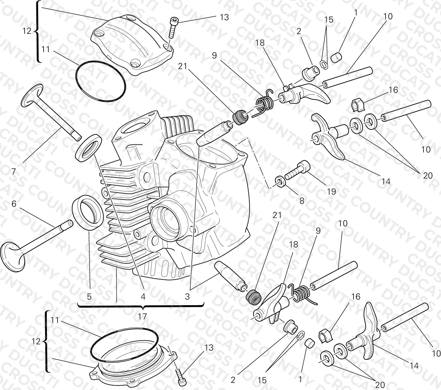 Horizontal Cylinder Head