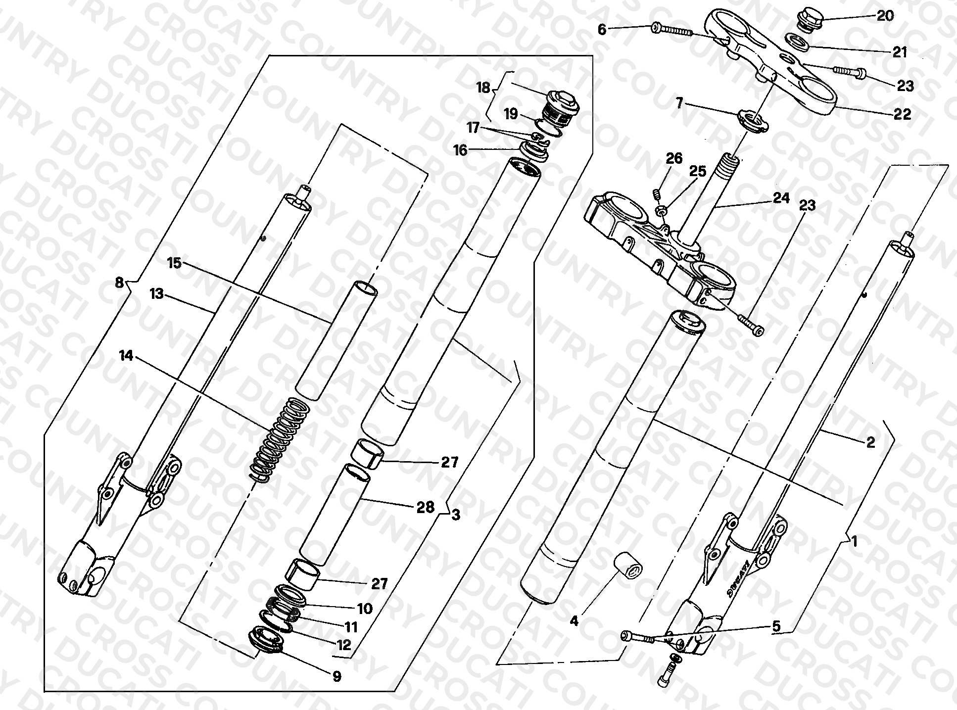 Front Fork Dm 007707