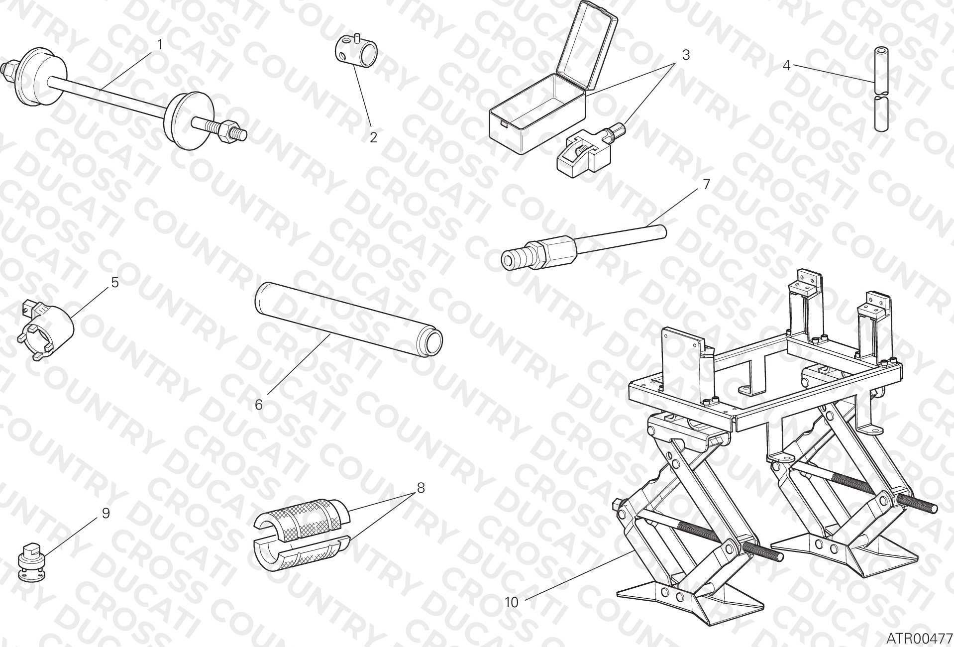 Workshop Service Tools, Frame