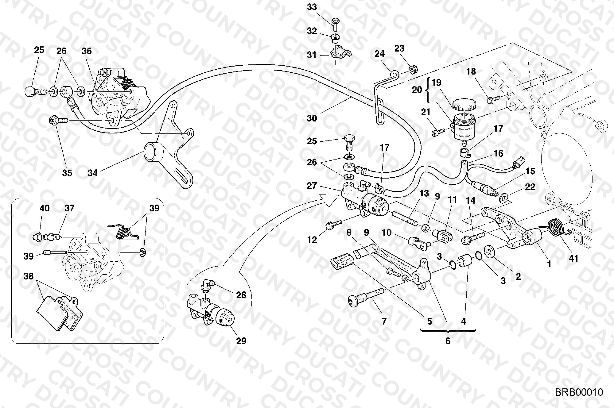 Rear Brake System