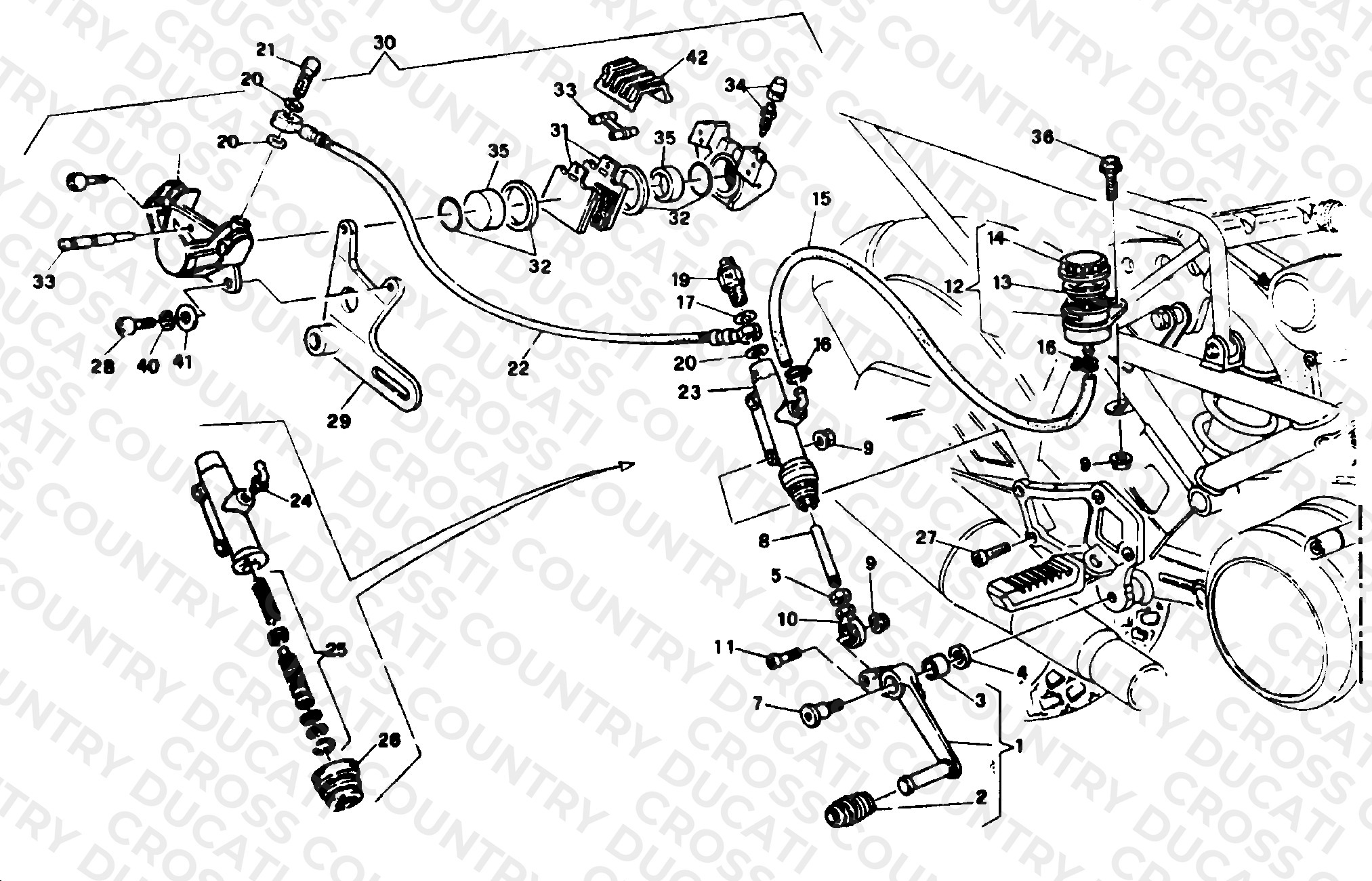 Rear Brake System