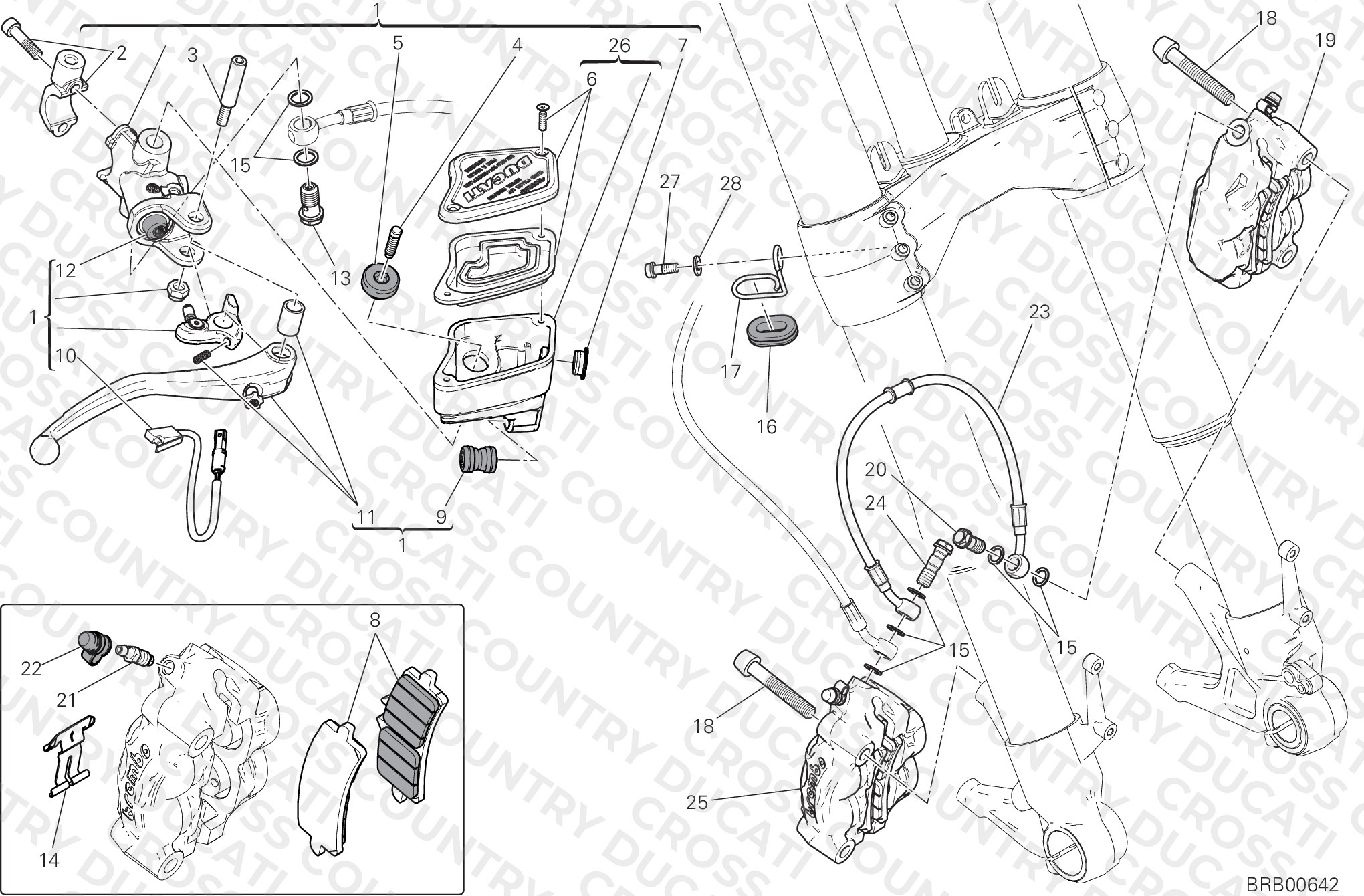 Front Brake System