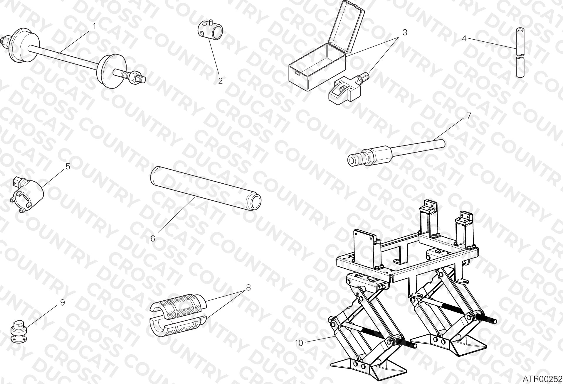 Workshop Service Tools, Frame