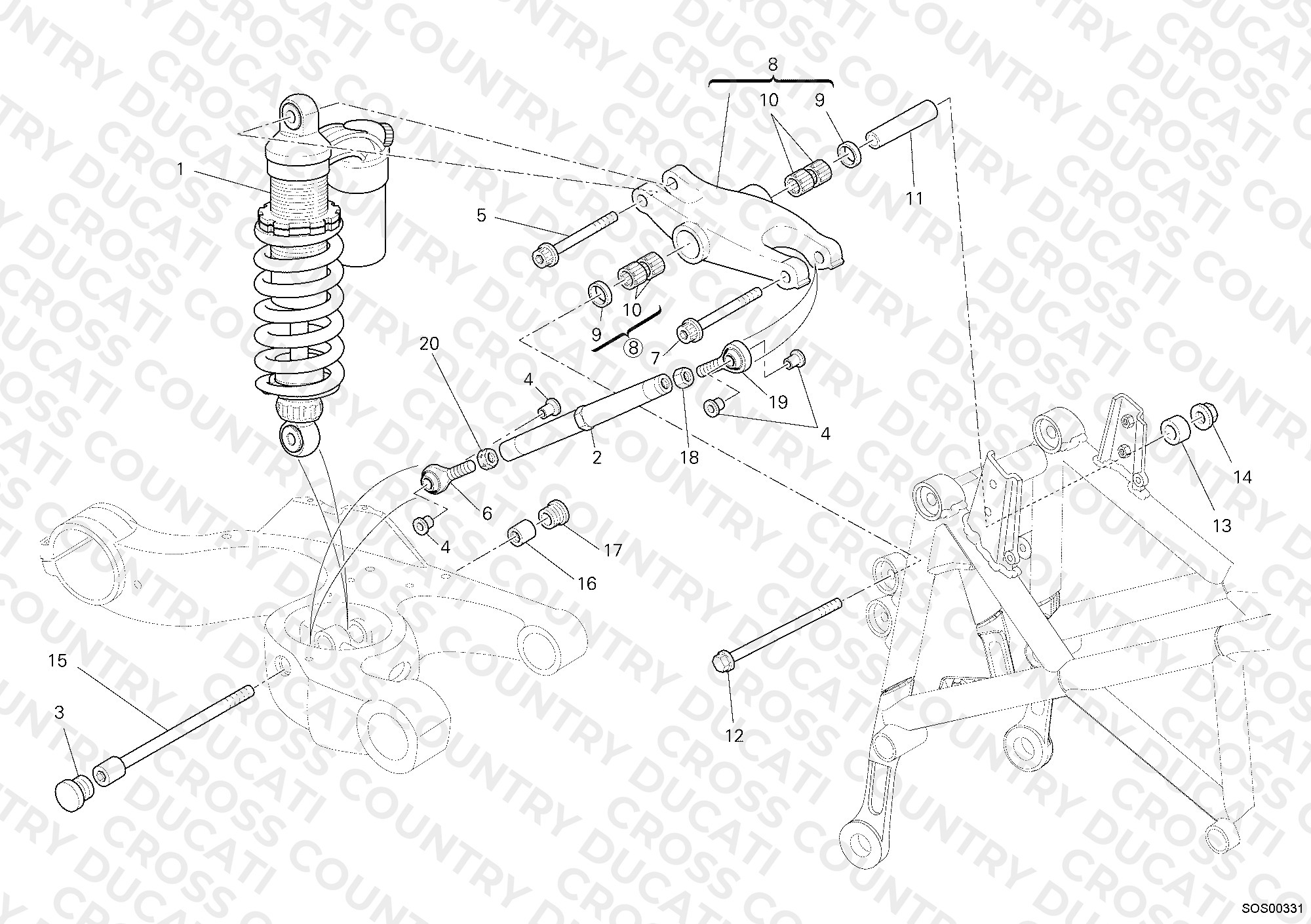 Rear Shock Absorber