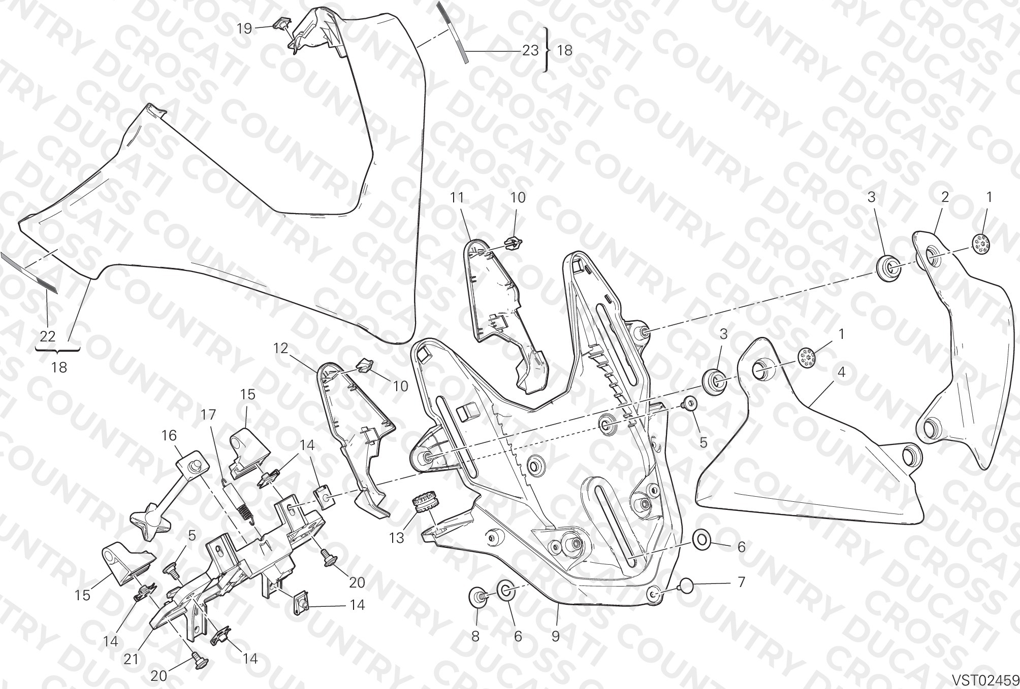 Healdight Fairing Support