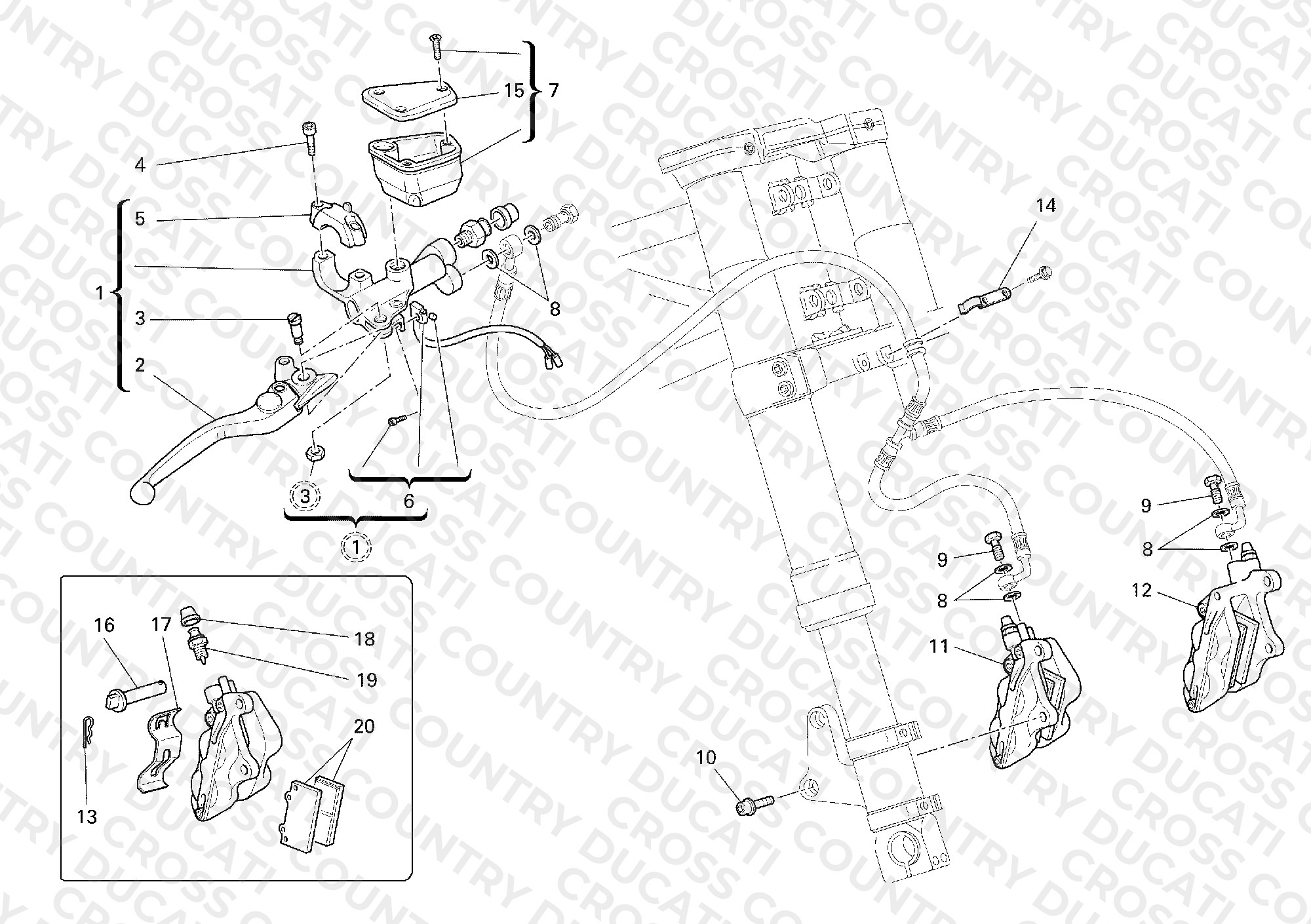 Front Brake System