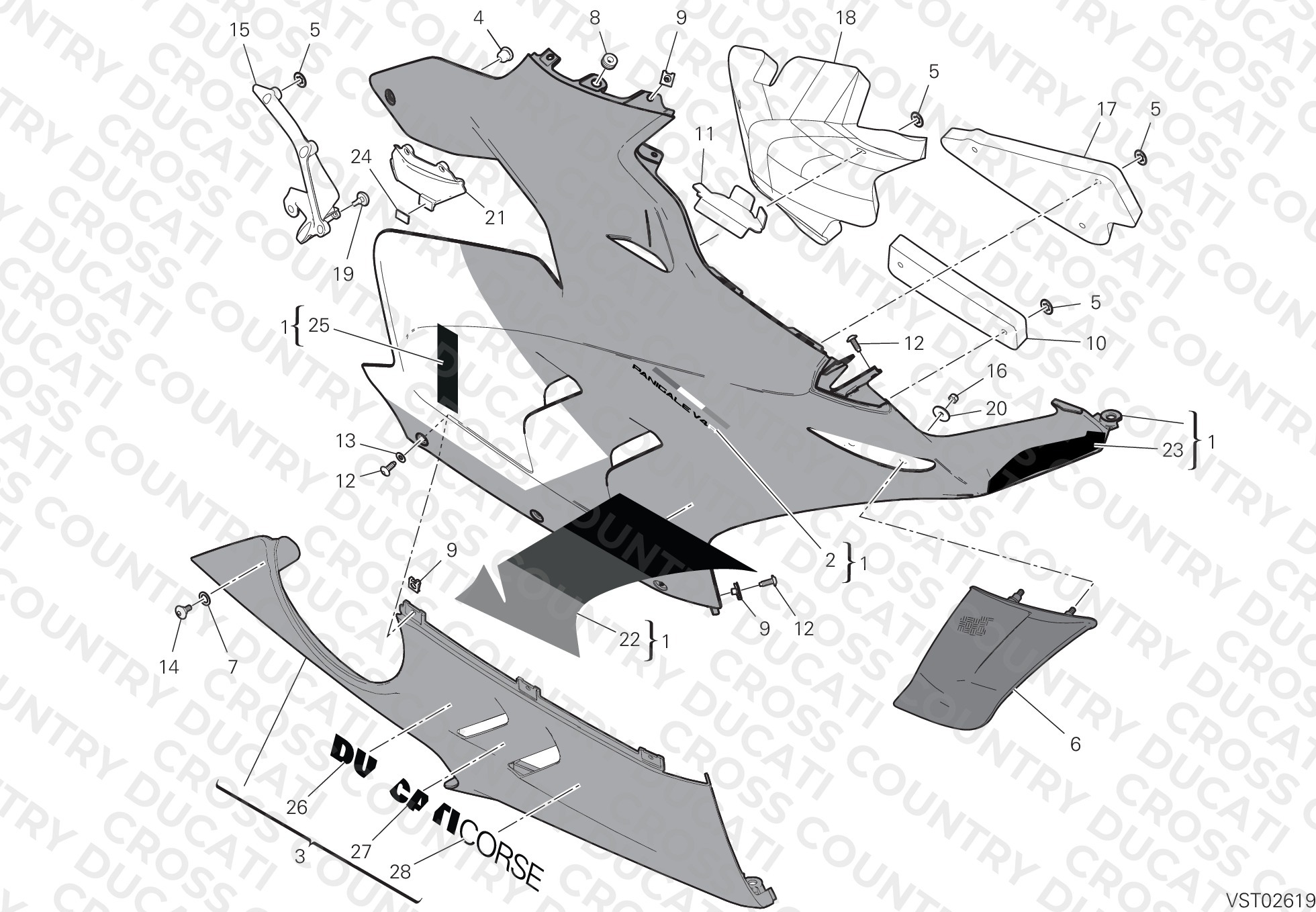 Fairing, Rh