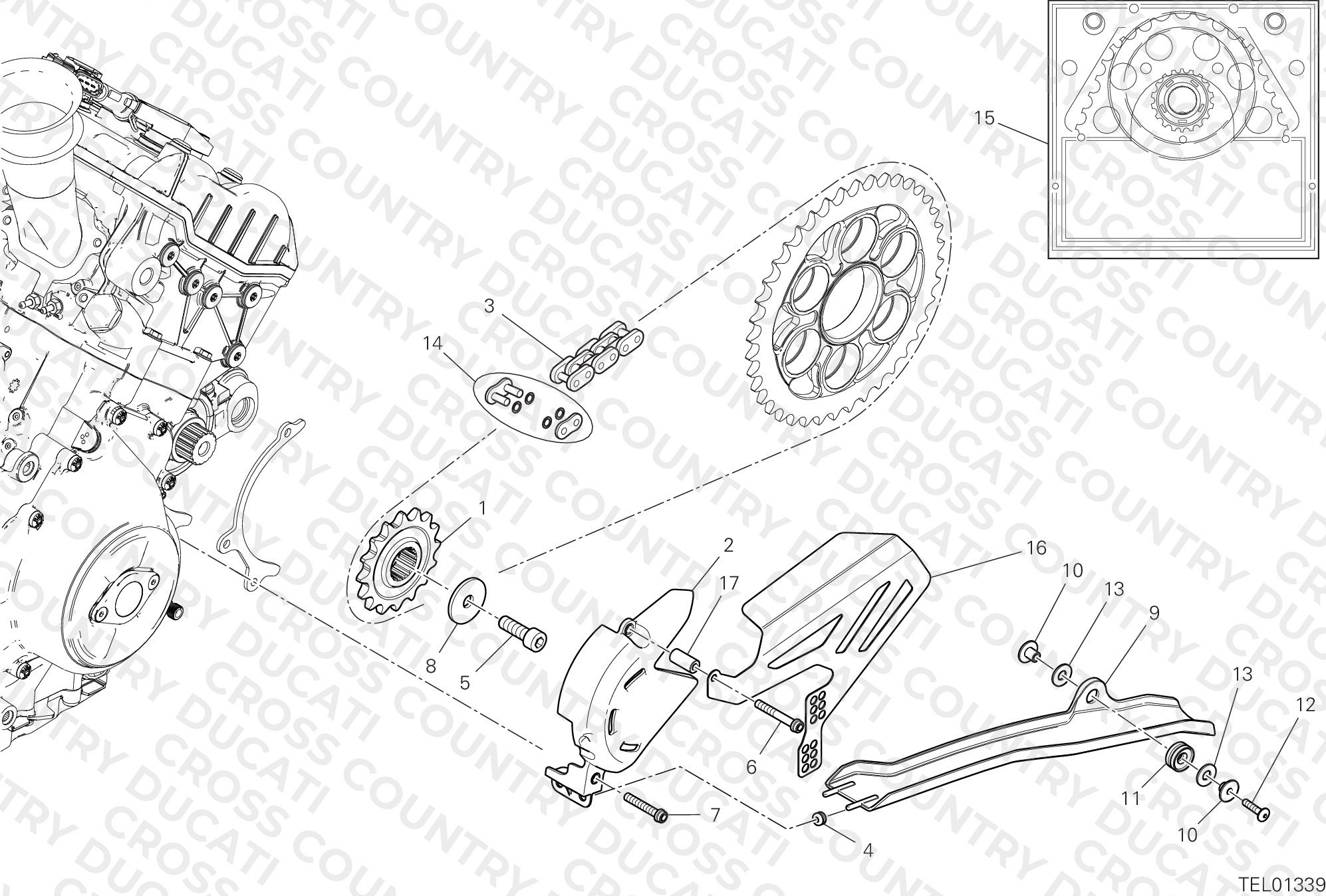 Front Sprocket - Chain