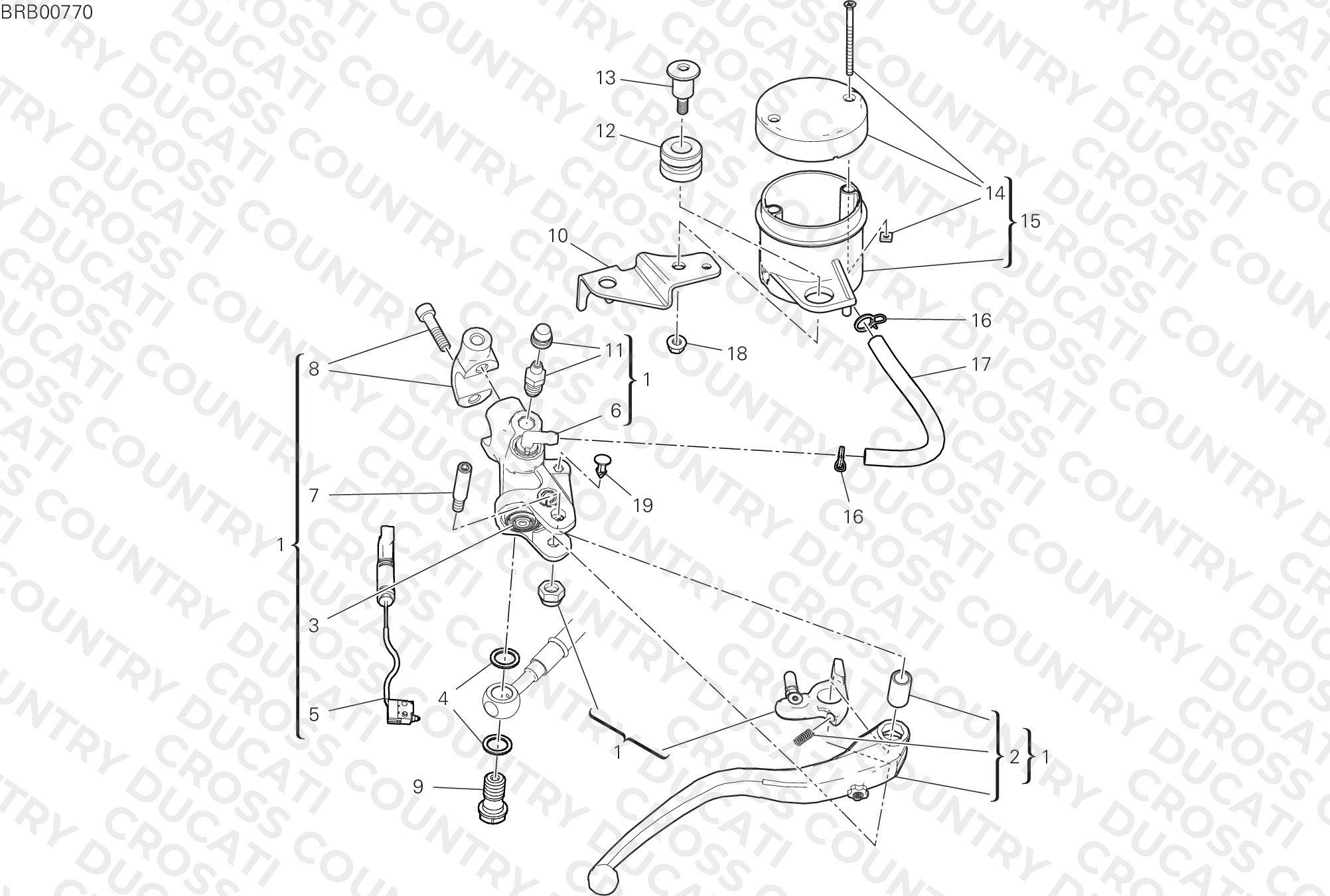 Front Brake Pump