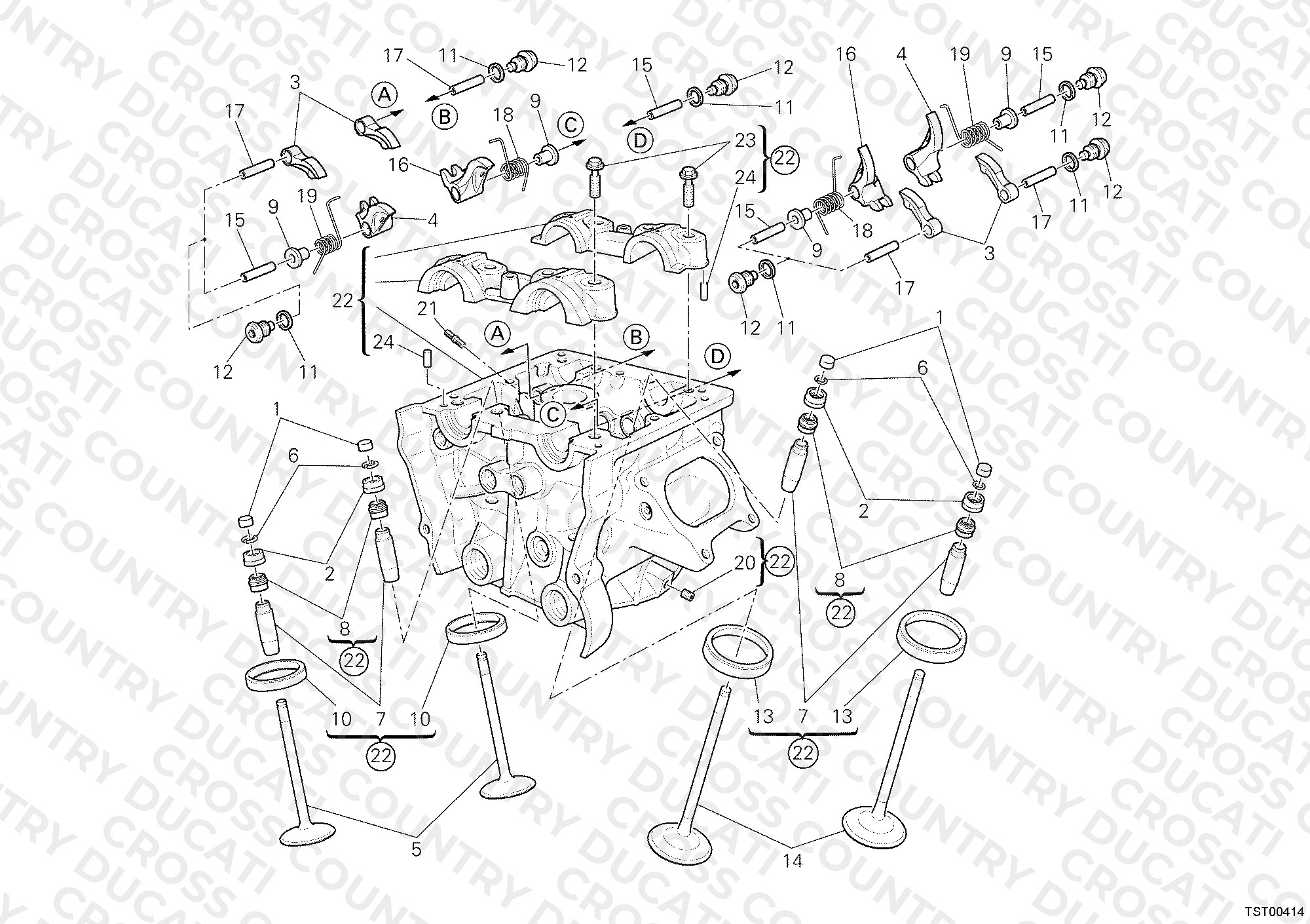 Vertical Cylinder Head