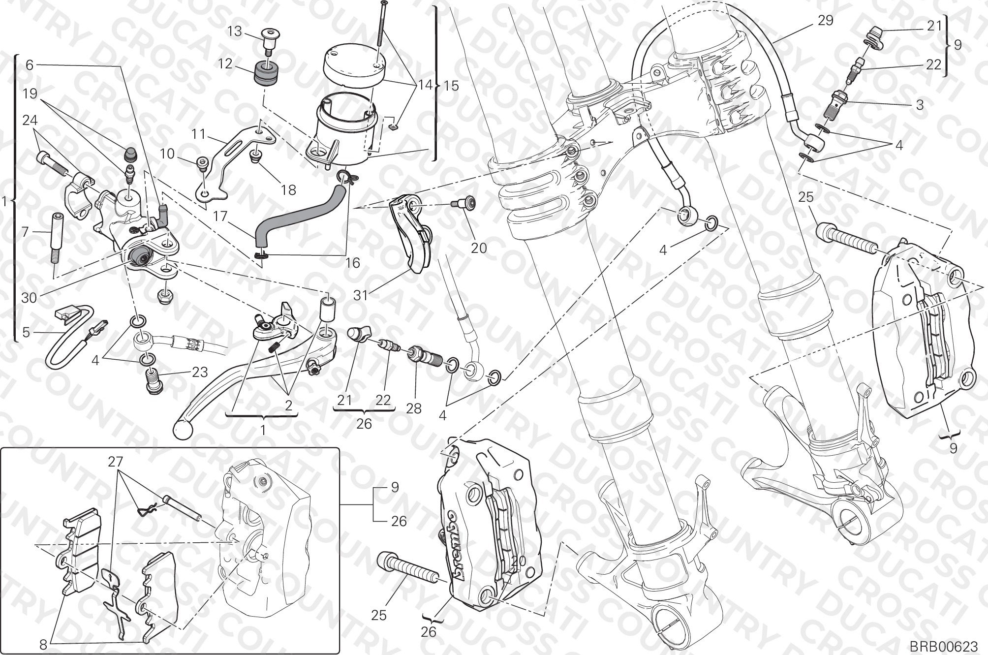 Front Brake System
