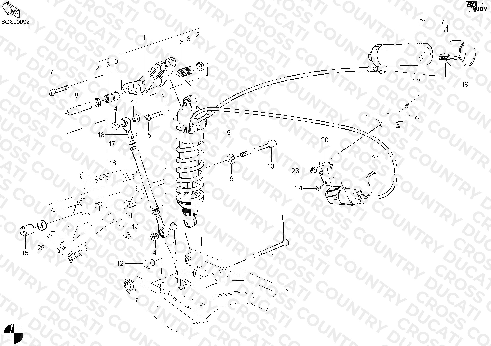 Rear Shock Absorber