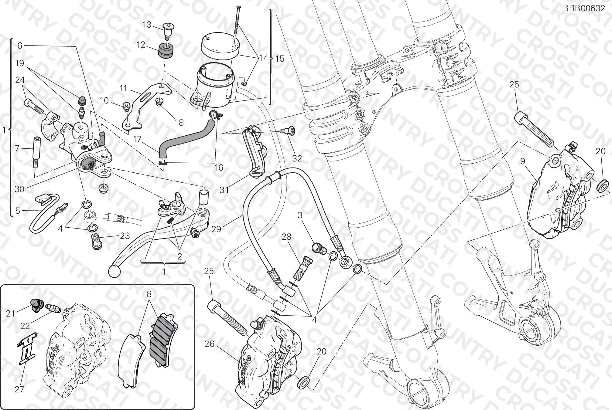 Front Brake System