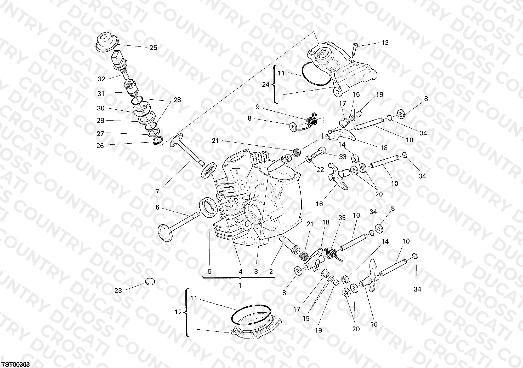 Horizontal Cylinder Head