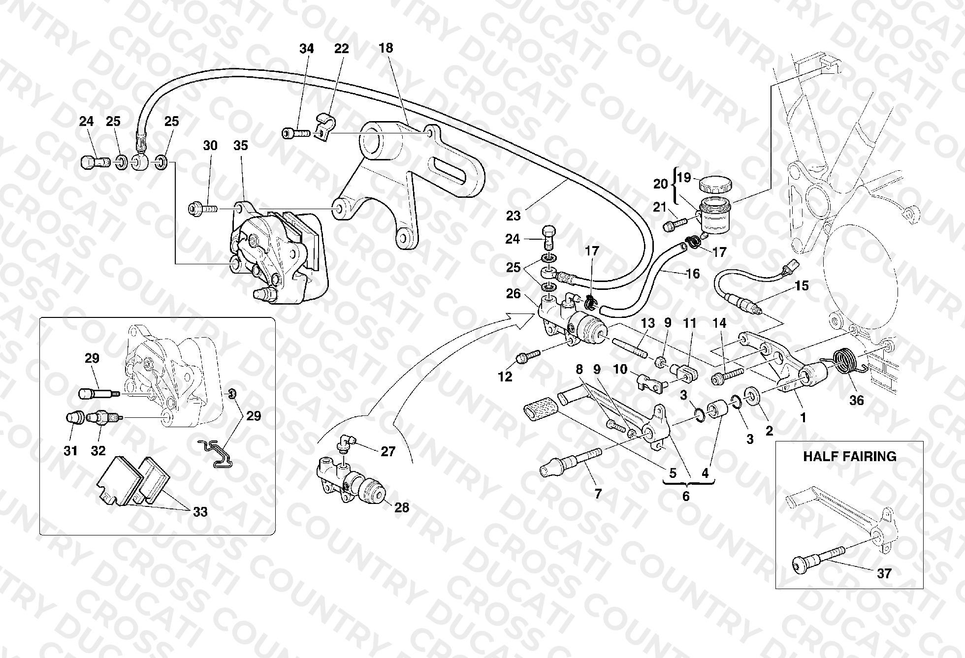 Rear Brake System