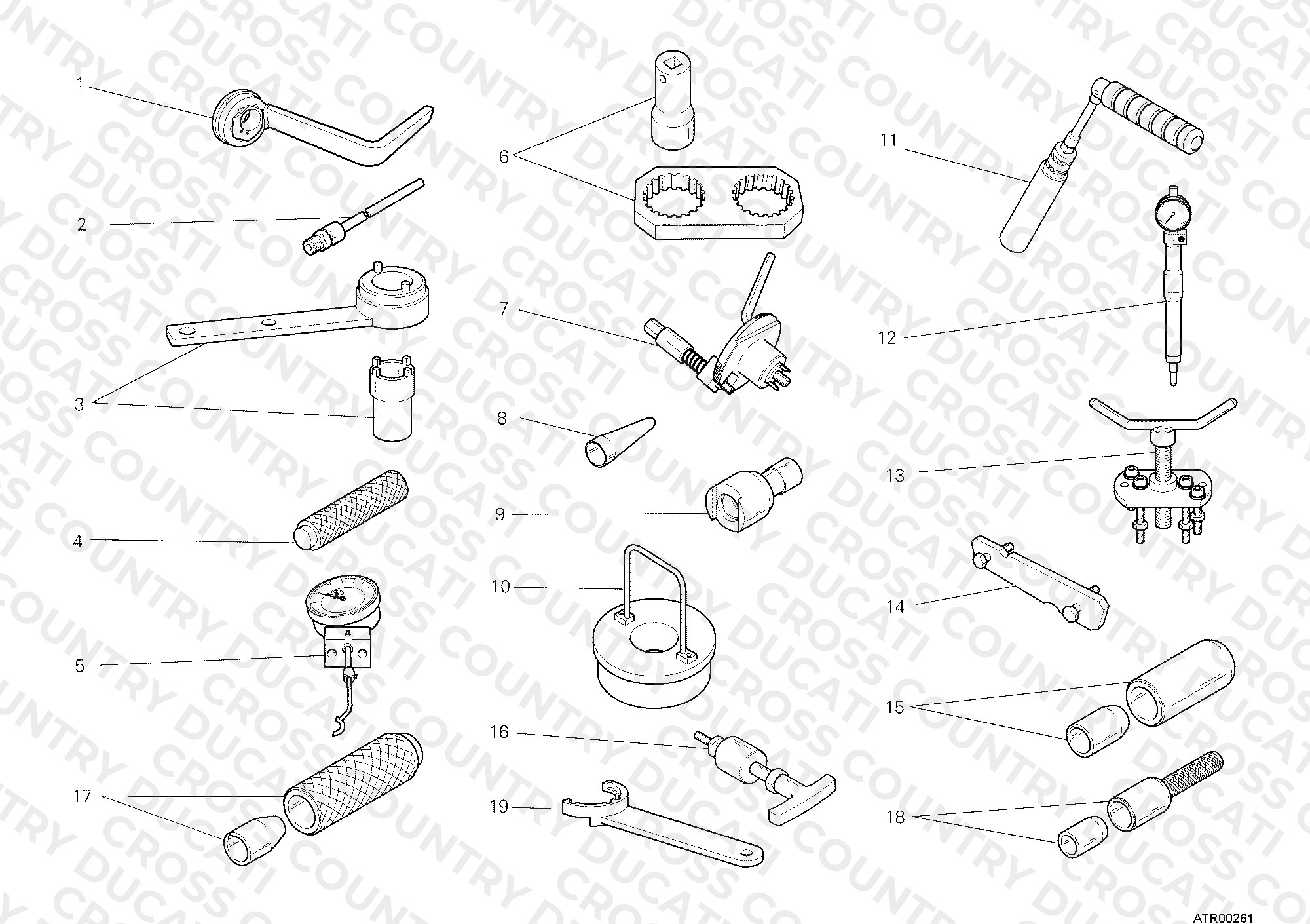Workshop Service Tools, Engine Ii