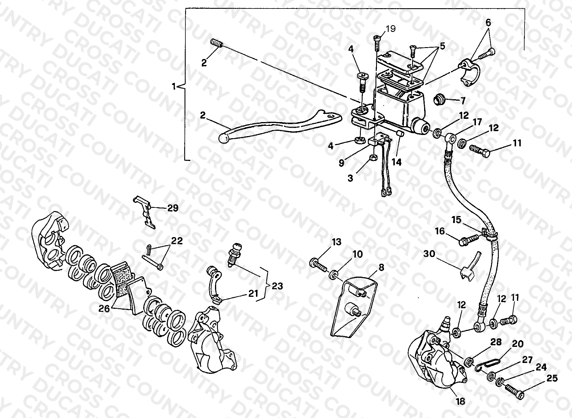 Front Brake System