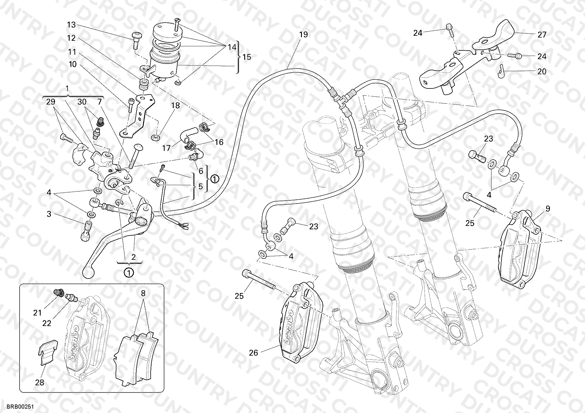 Front Brake System