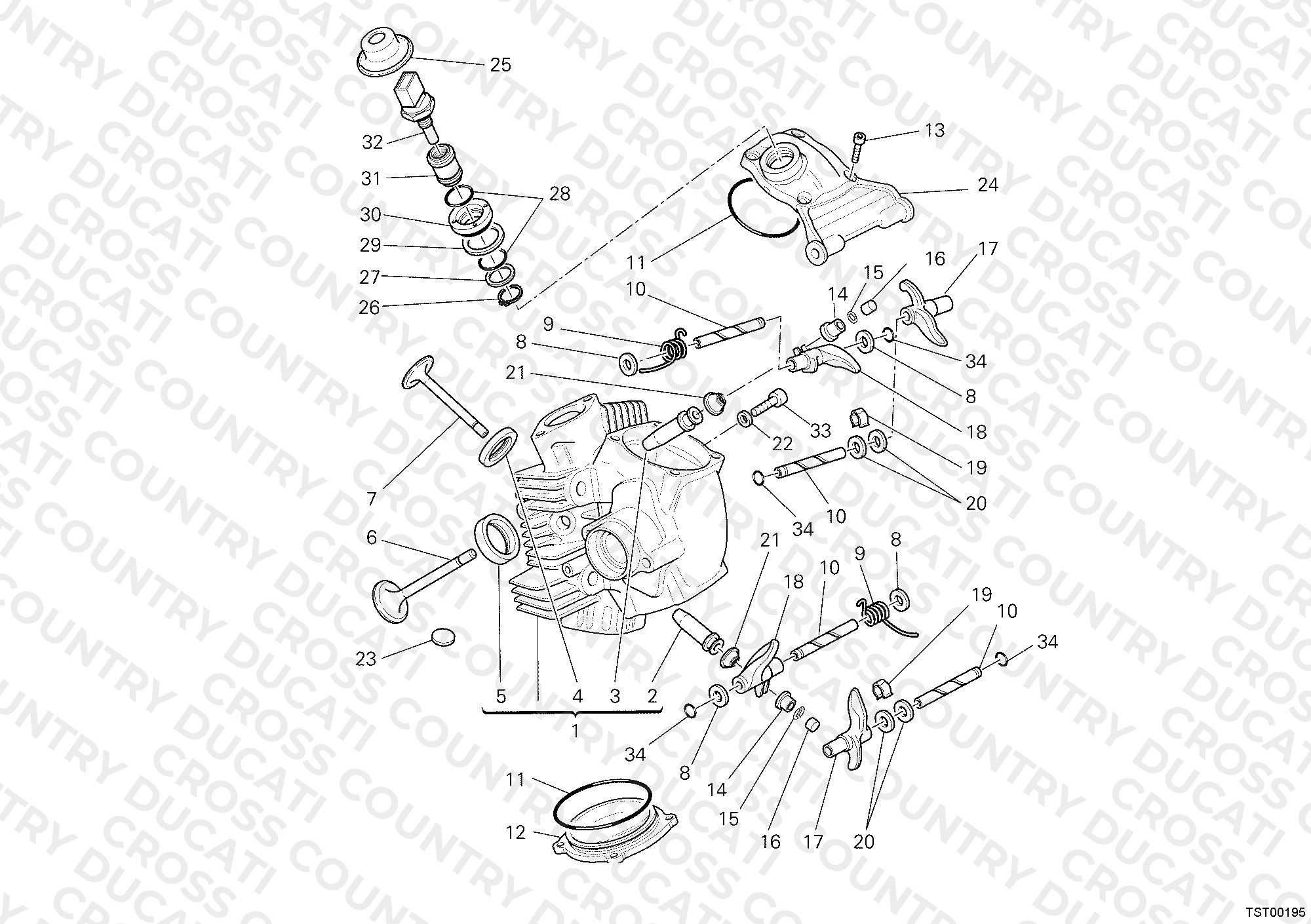 Horizontal Cylinder Head