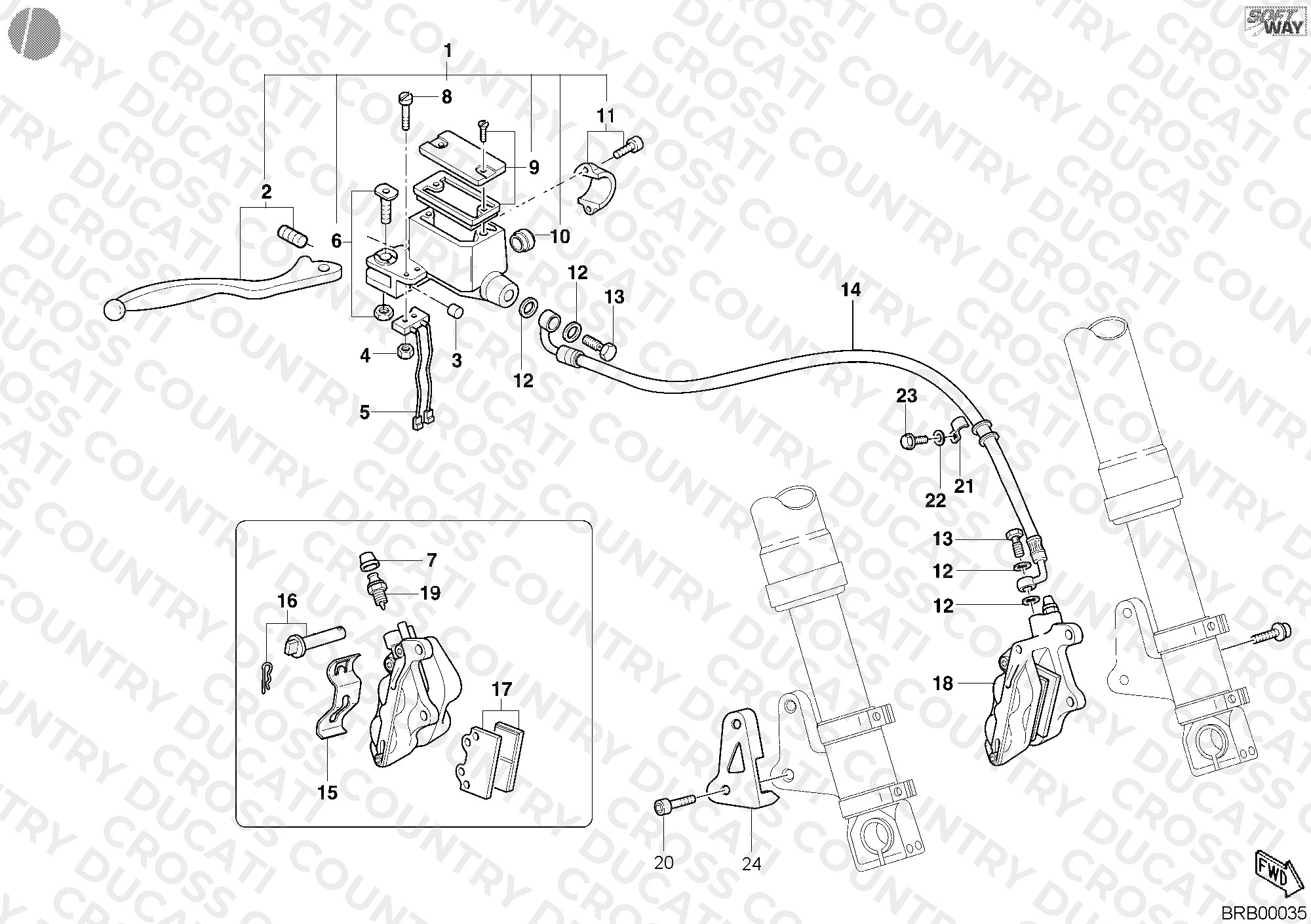 Front Brake System