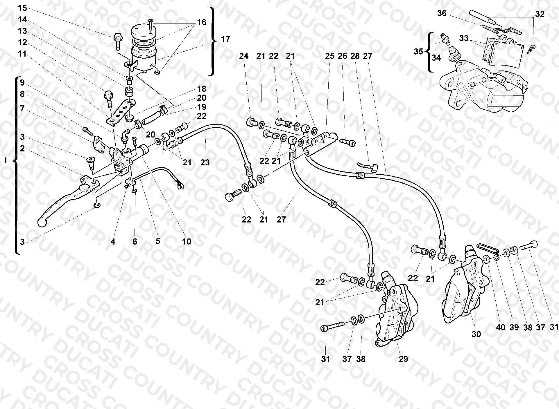 Front Brake System