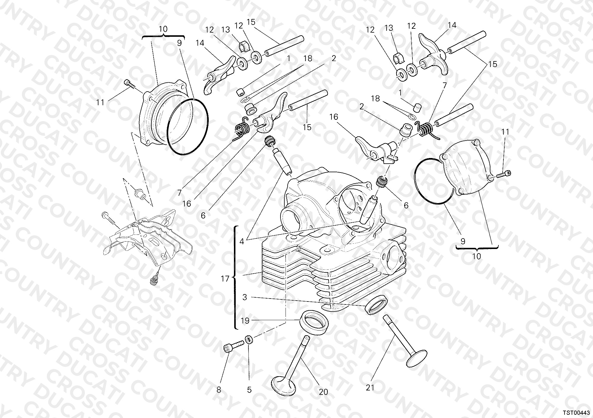 Vertical Cylinder Head