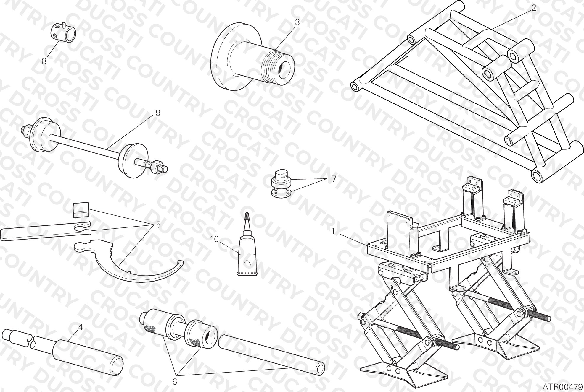 Workshop Service Tools, Frame