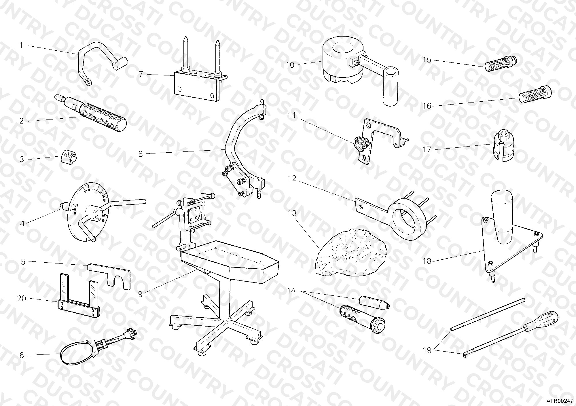 Workshop Service Tools, Engine I