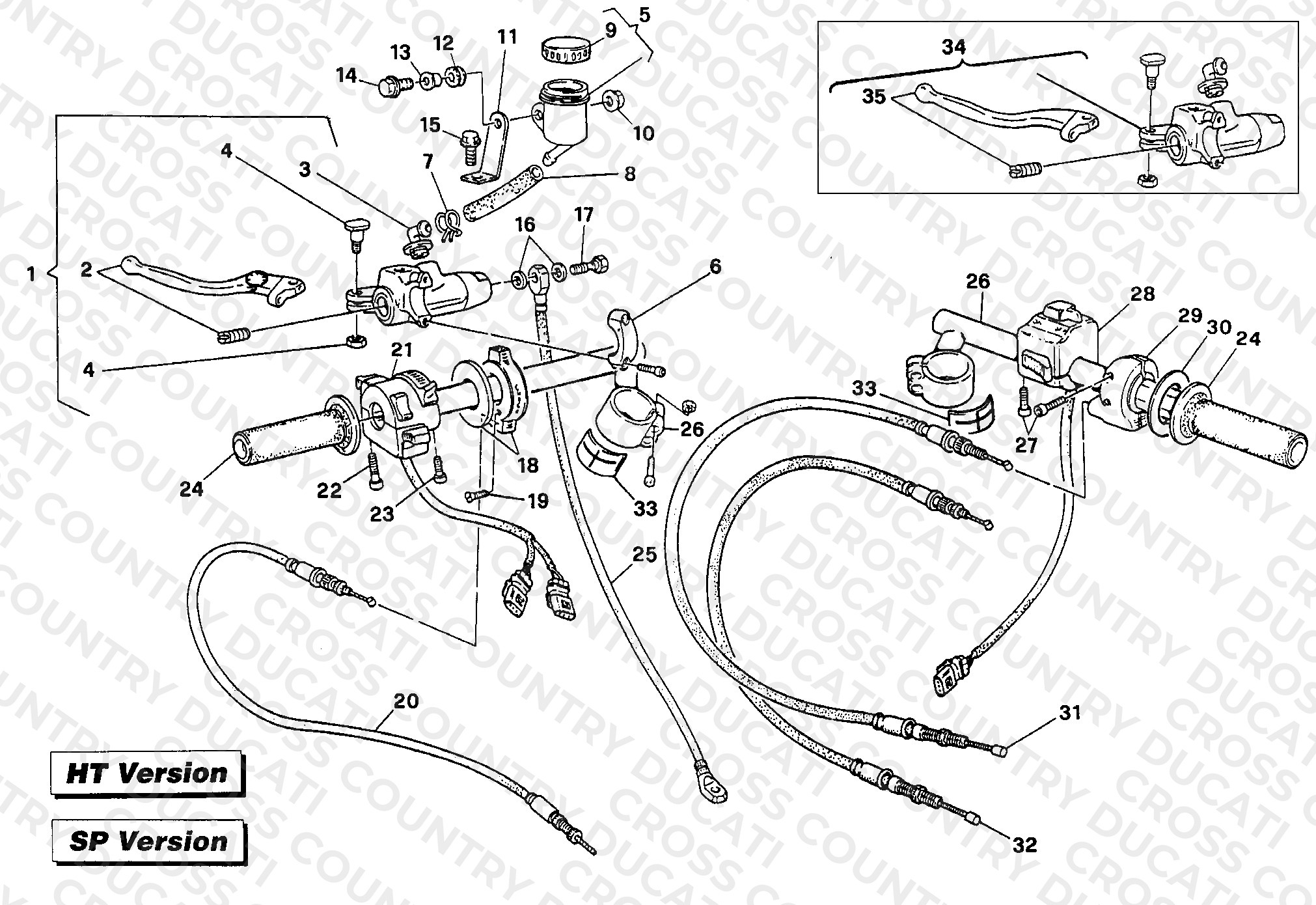 Handlebar Ht, Sp