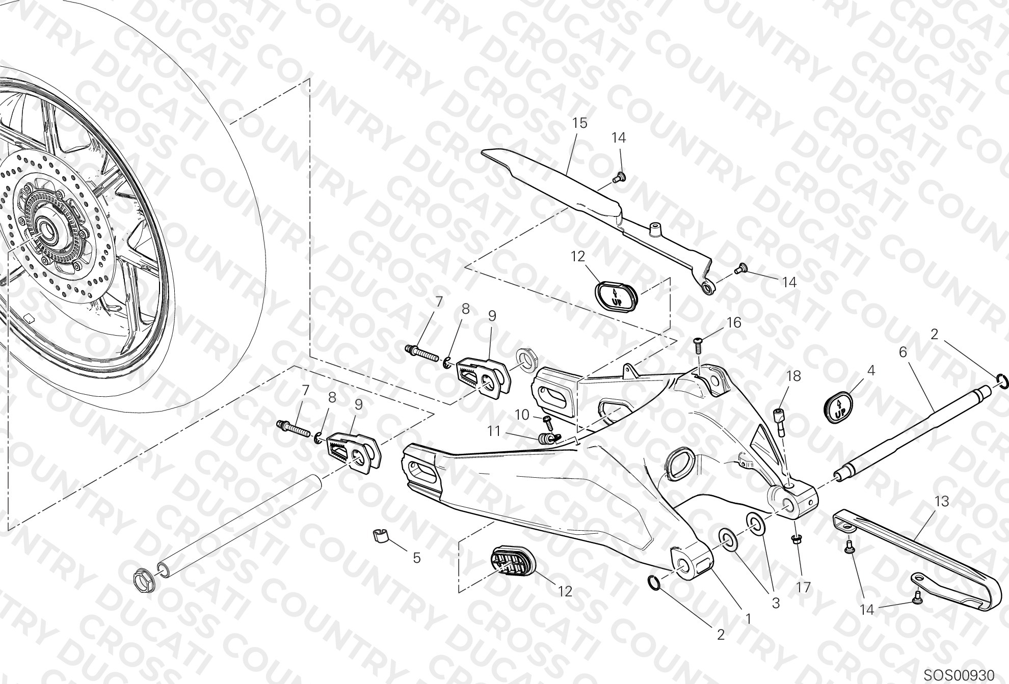 Rear Swinging Arm