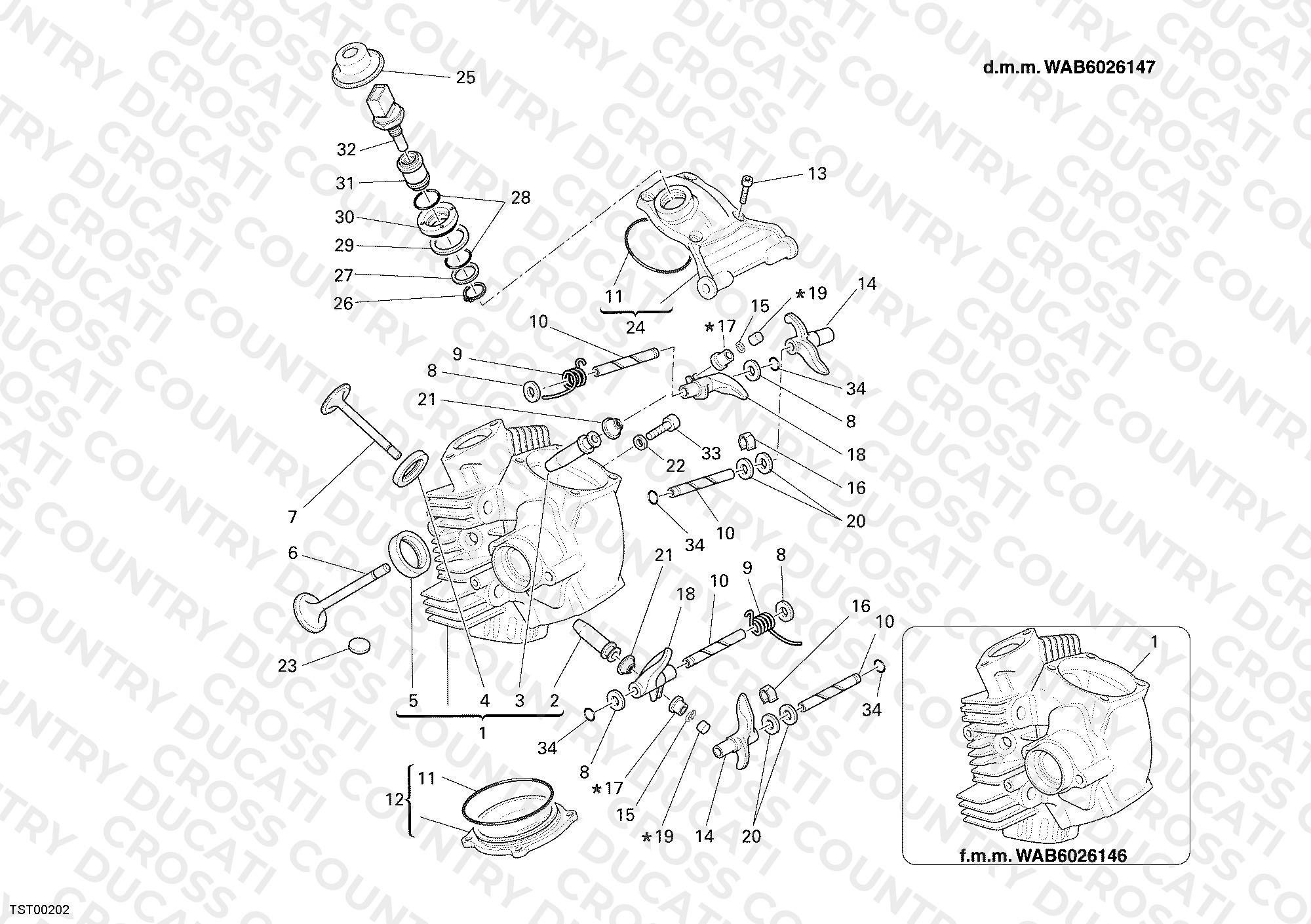 Horizontal Cylinder Head