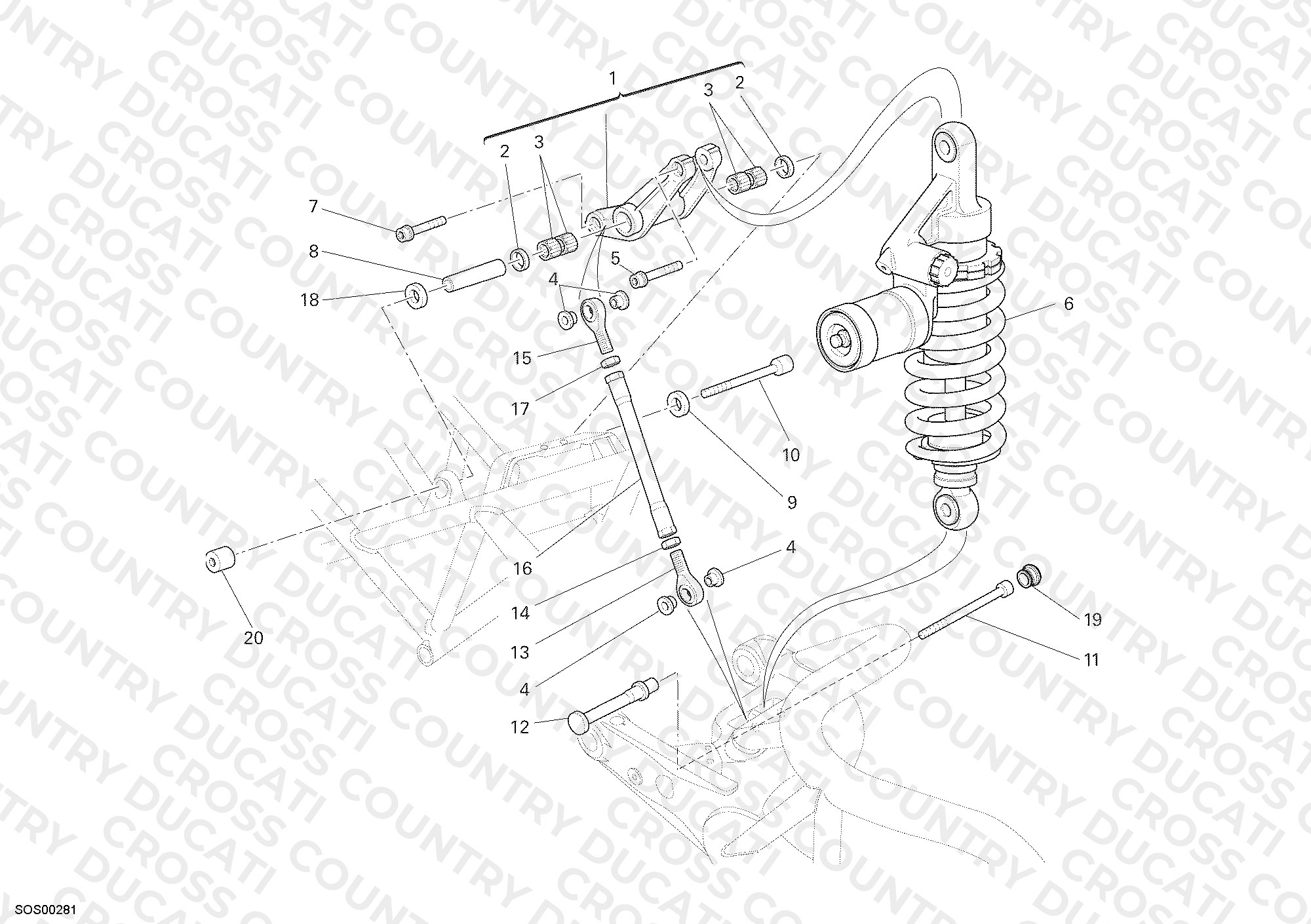 Rear Shock Absorber