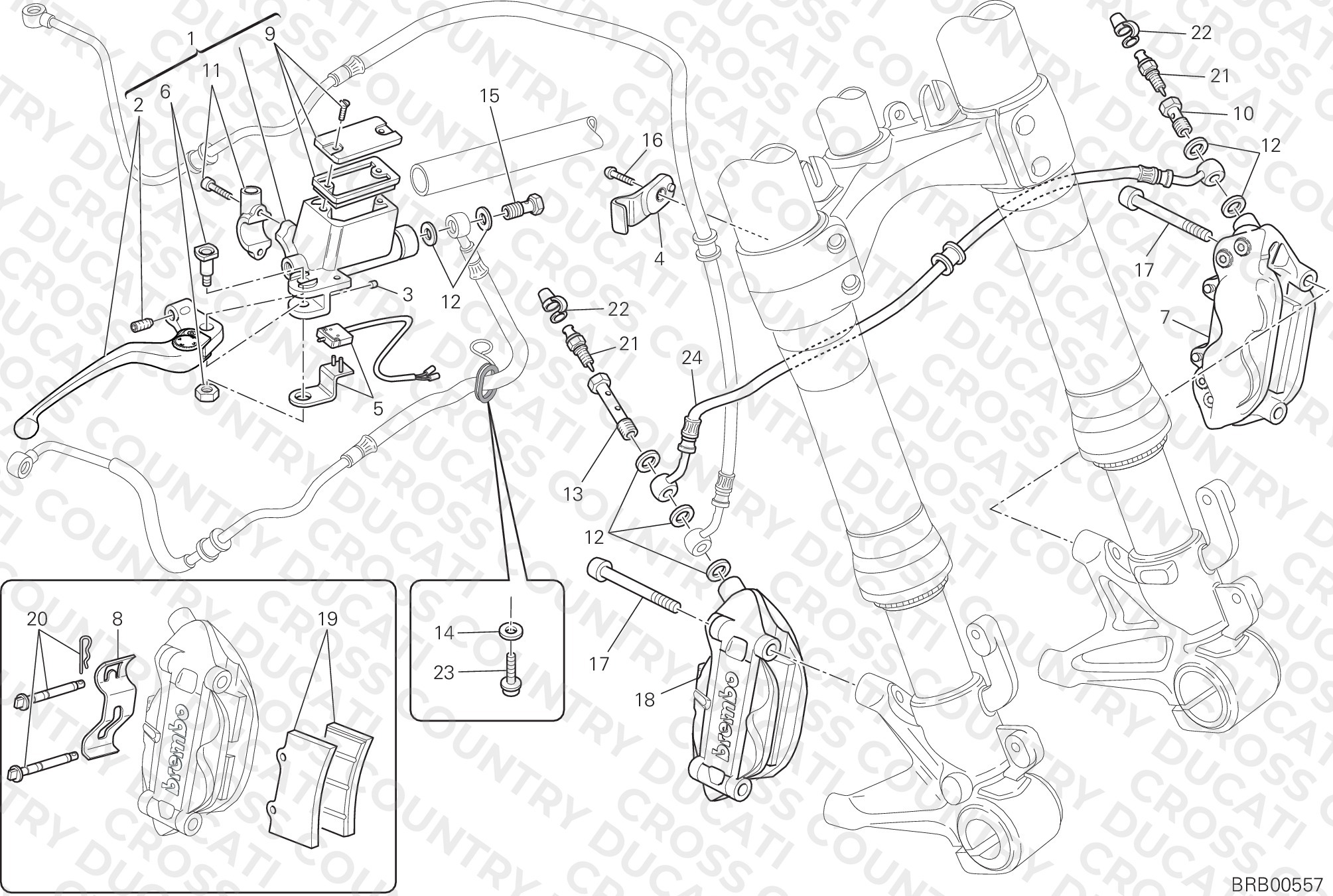 Front Brake System