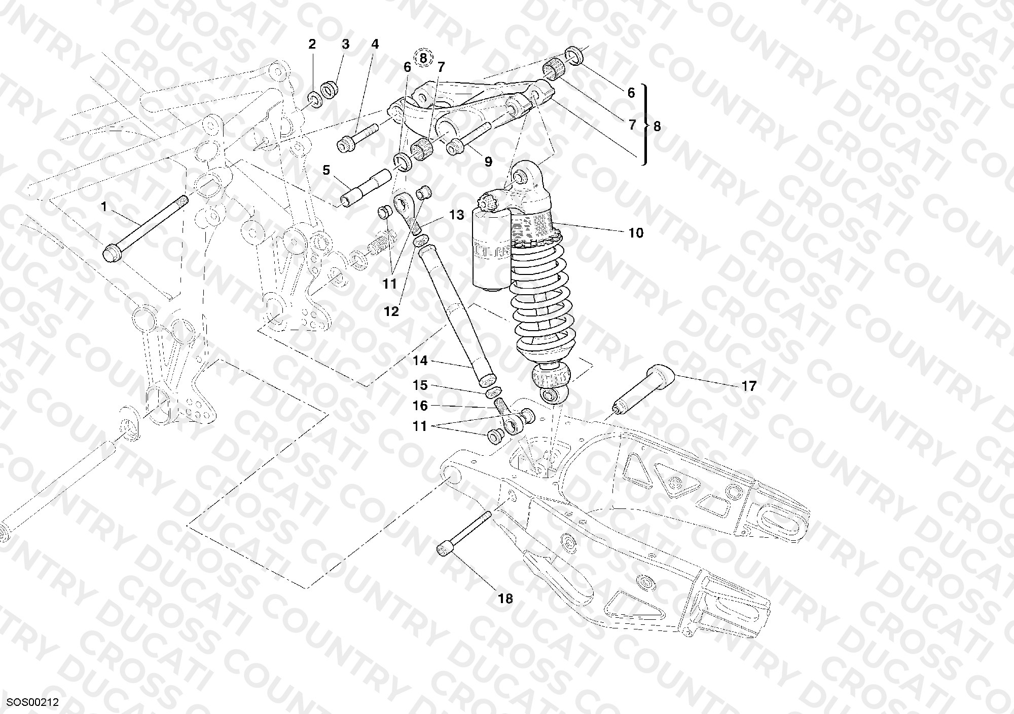 Rear Shock Absorber