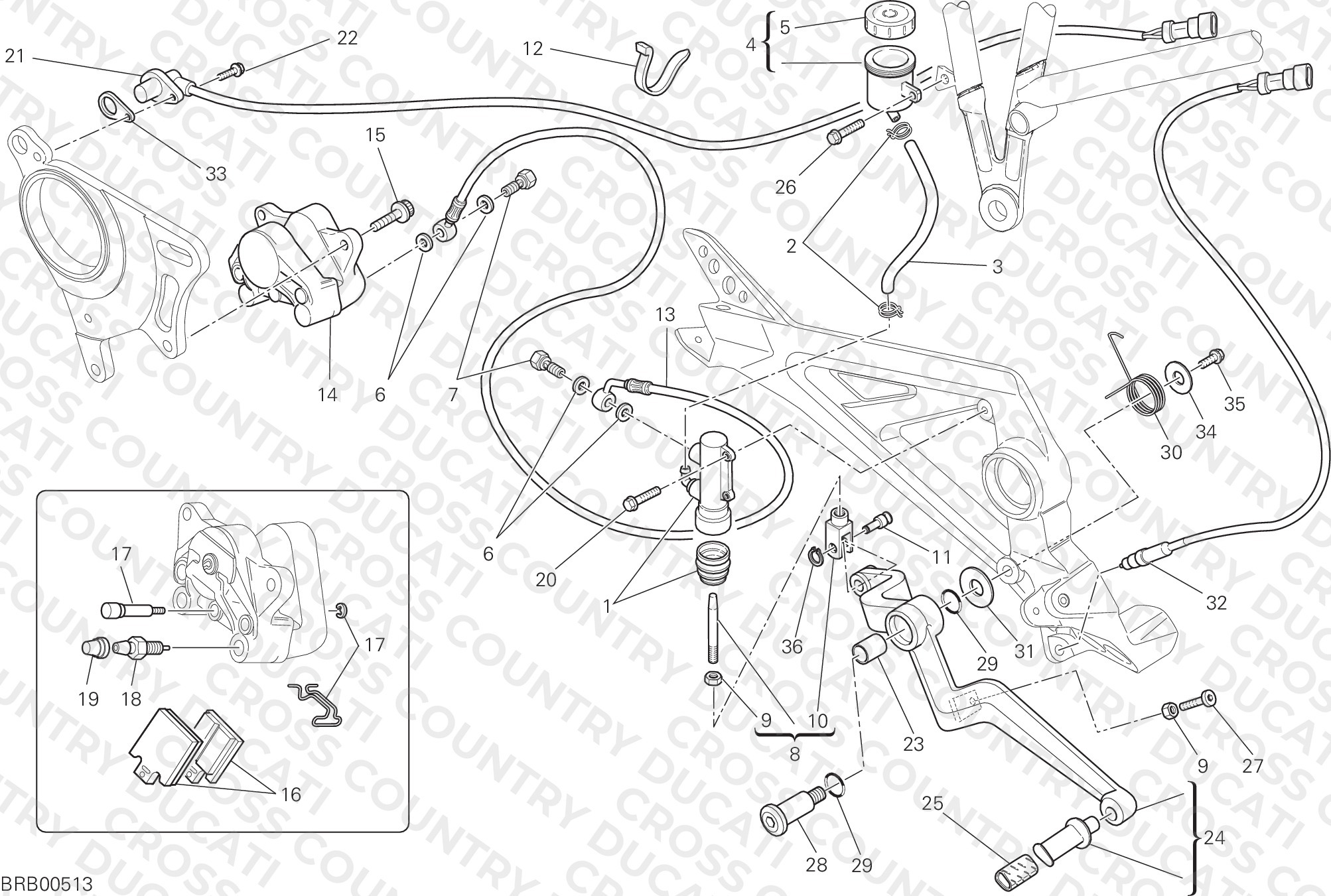 Rear Brake System