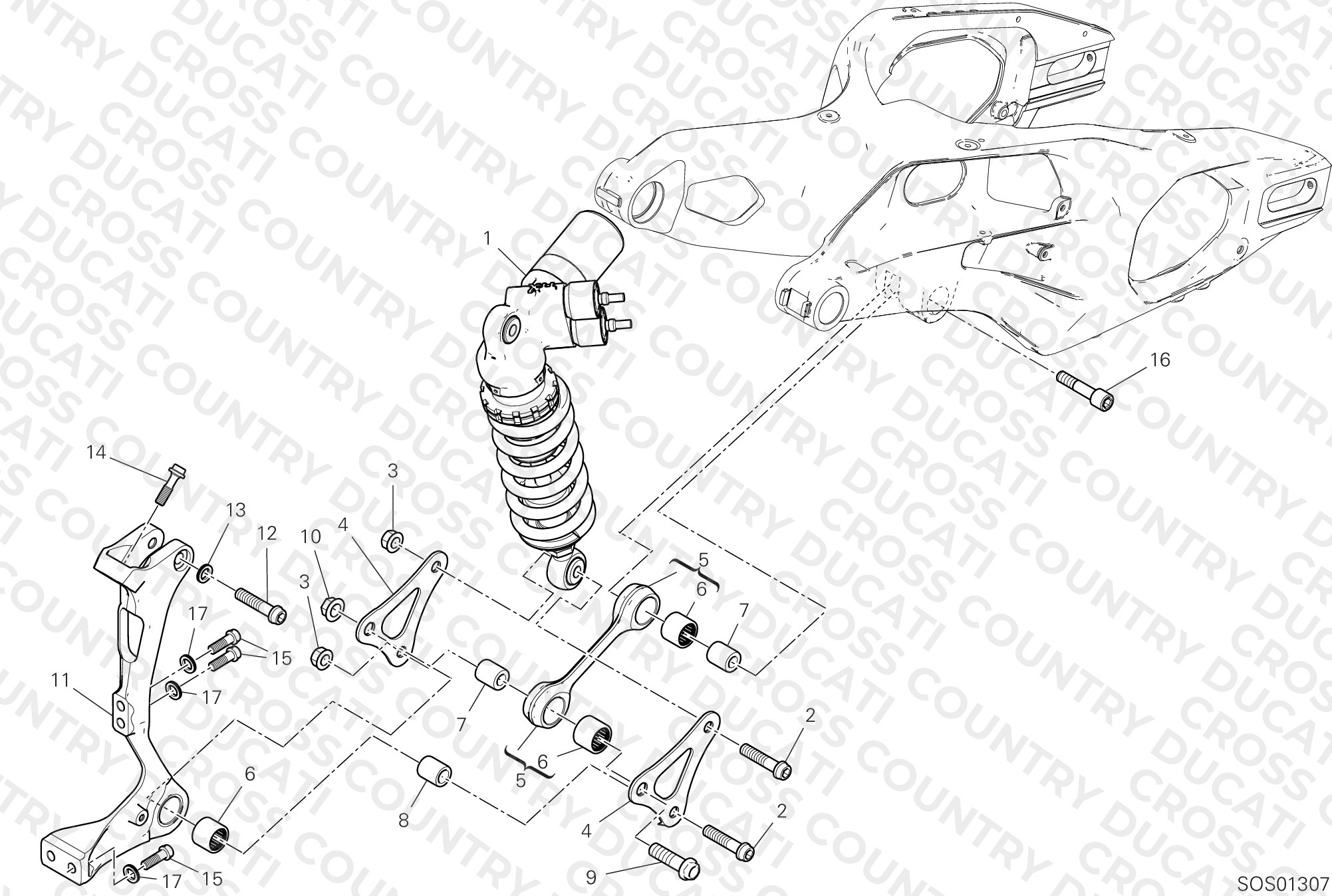 Rear Shock Absorber