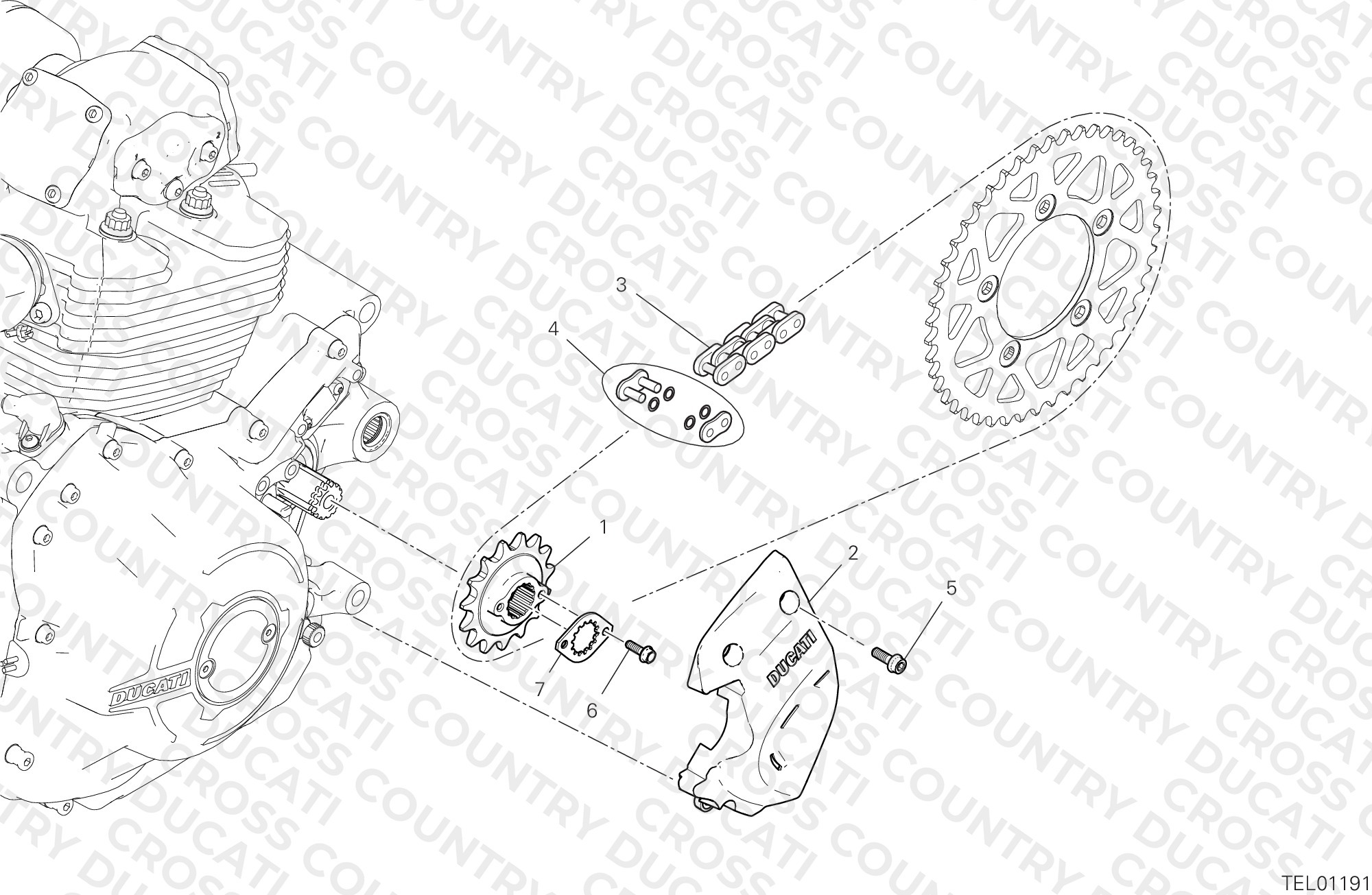 Front Sprocket - Chain