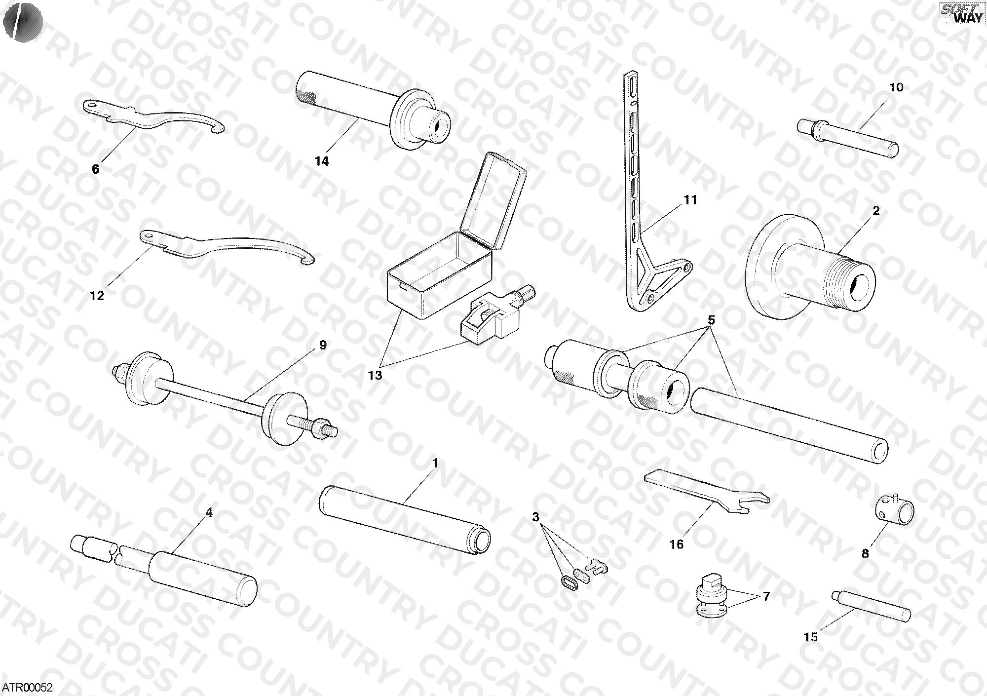 Workshop Service Tools, Frame I