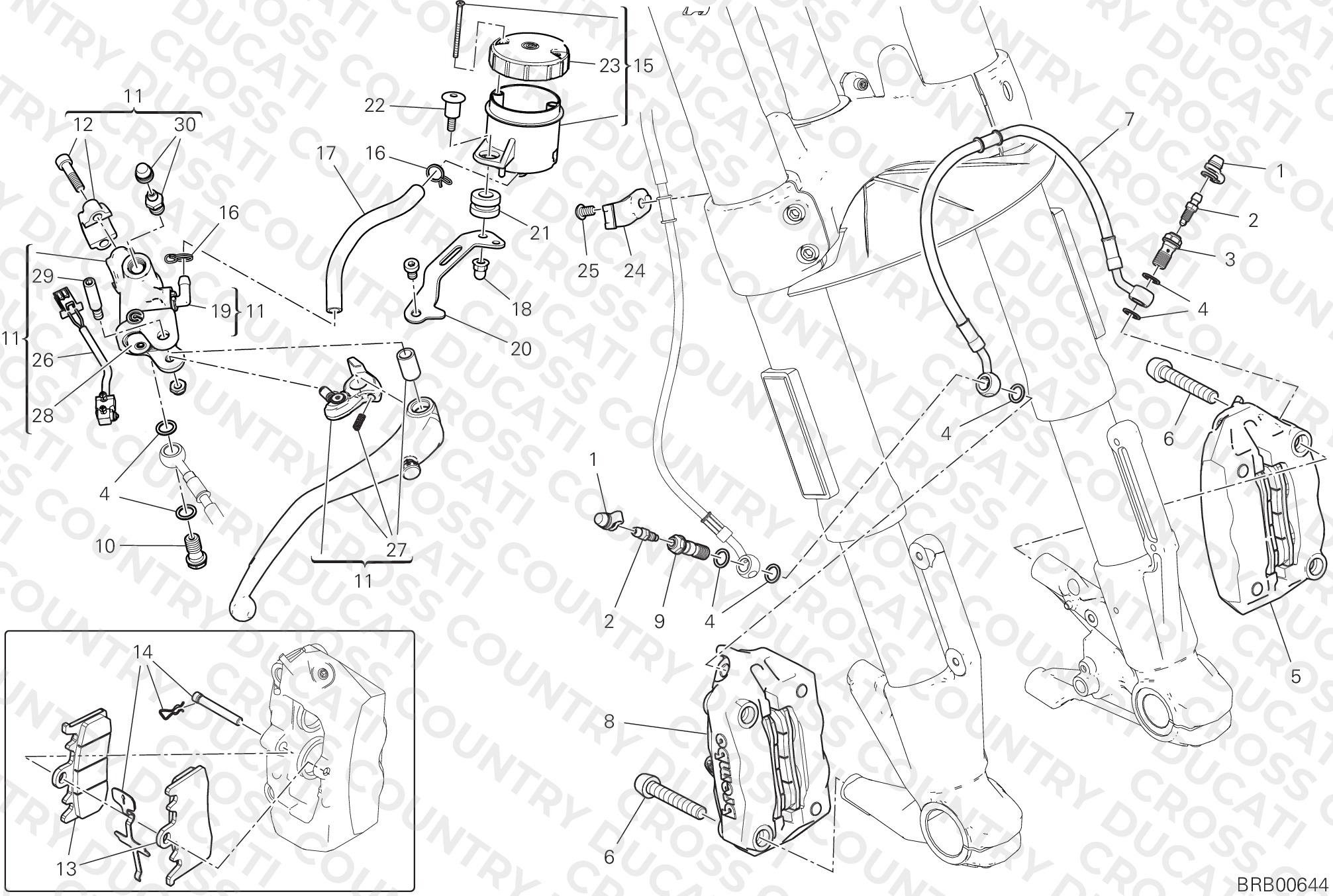 Front Brake System