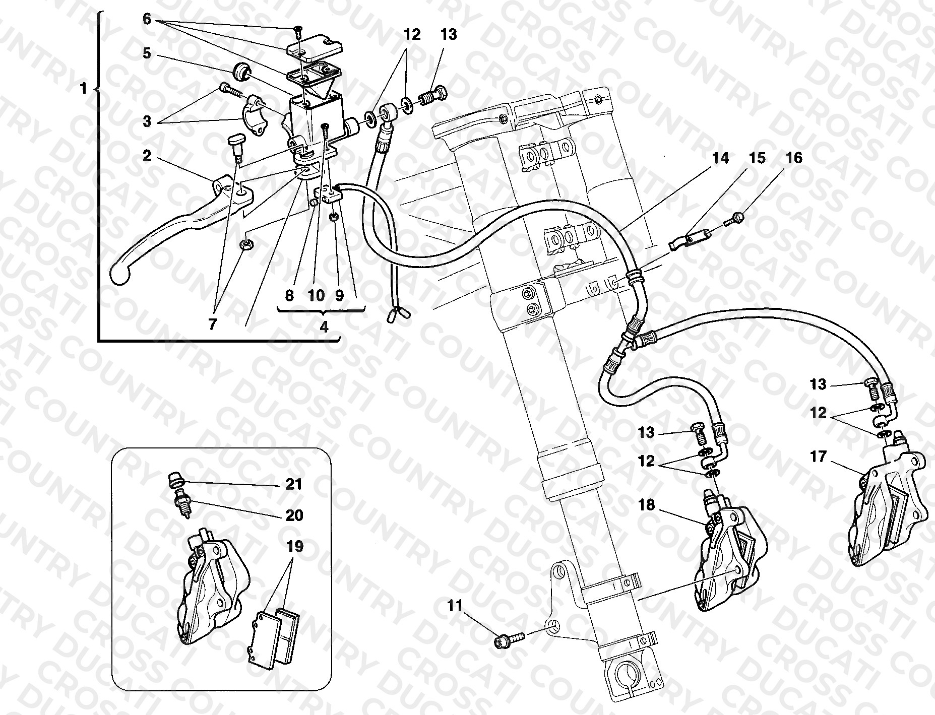 Front Brake System