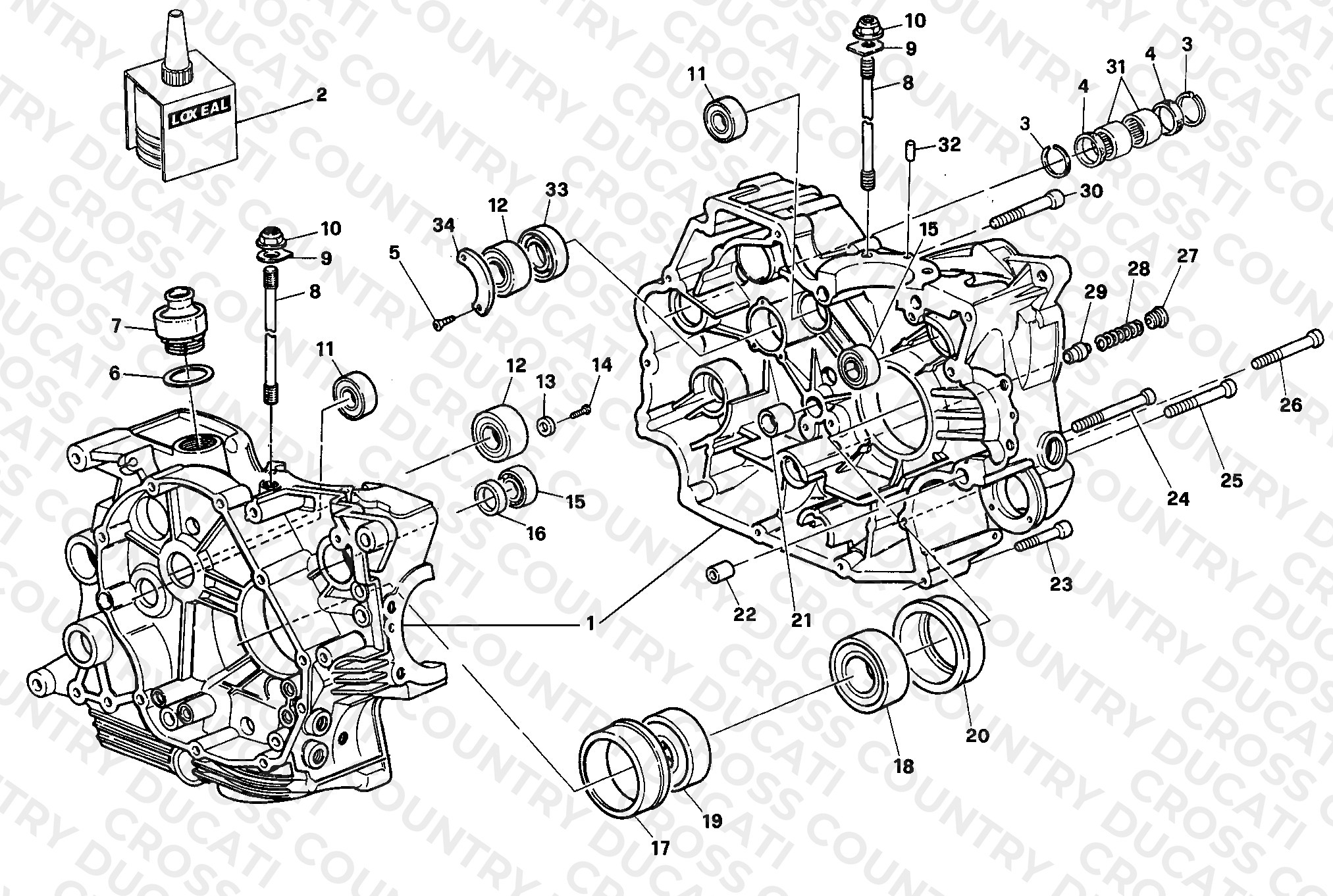 Crankcase Dmm 001275>