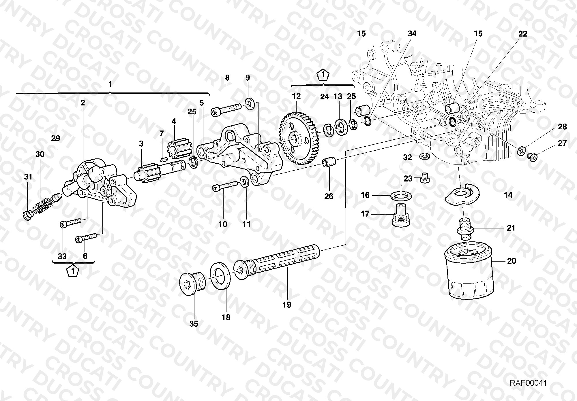 Oil Pump - Filter MY01