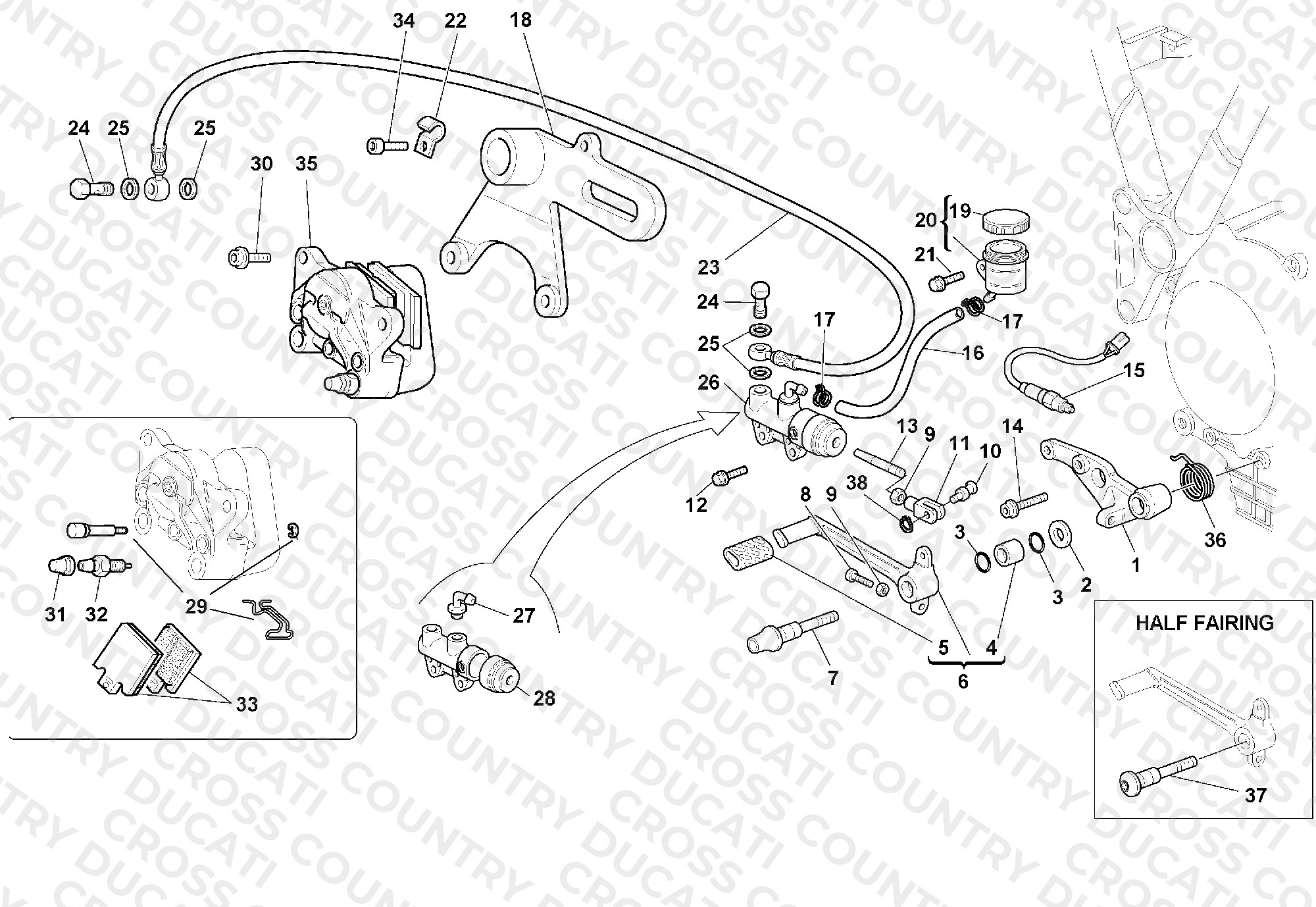 Rear Brake System