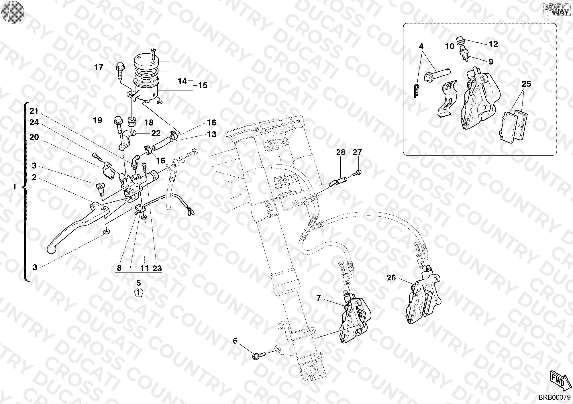 Front Brake System