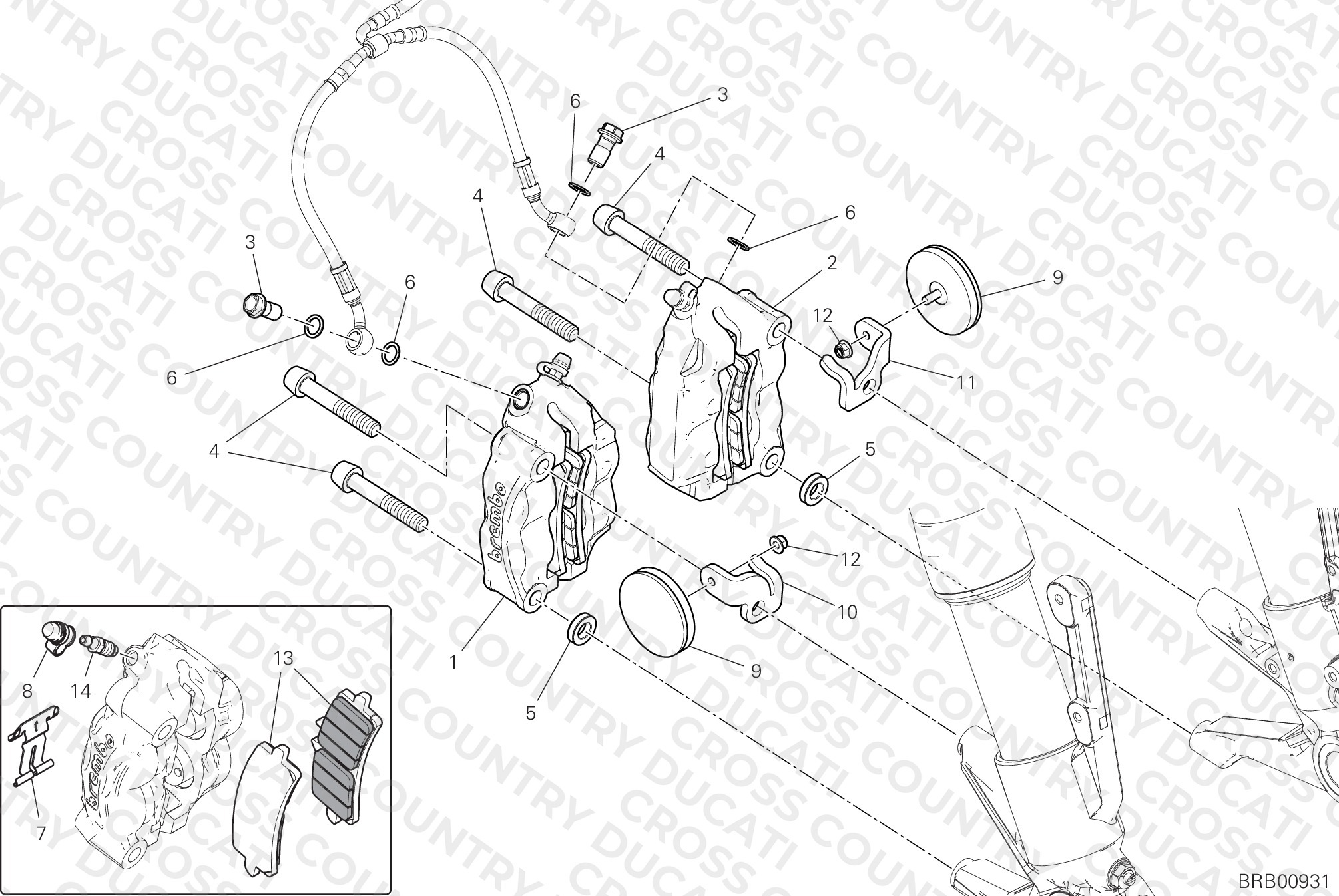 Front Brake System