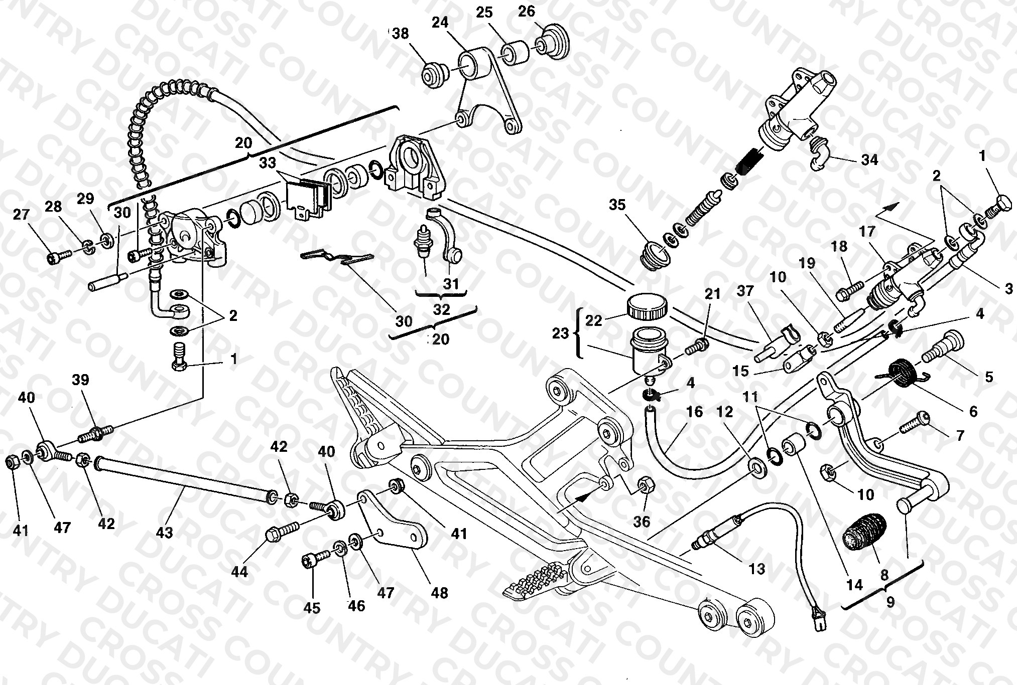 Rear Brake System