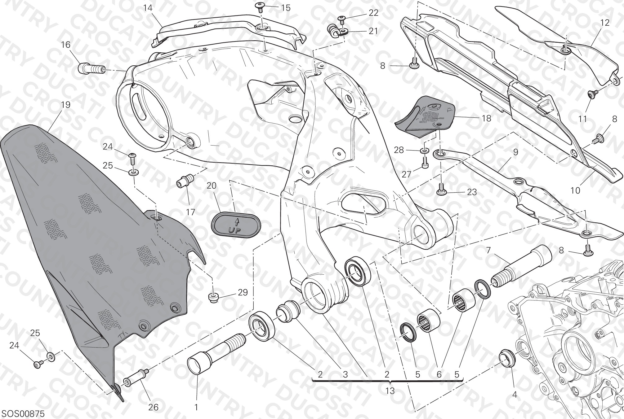 Rear Swinging Arm