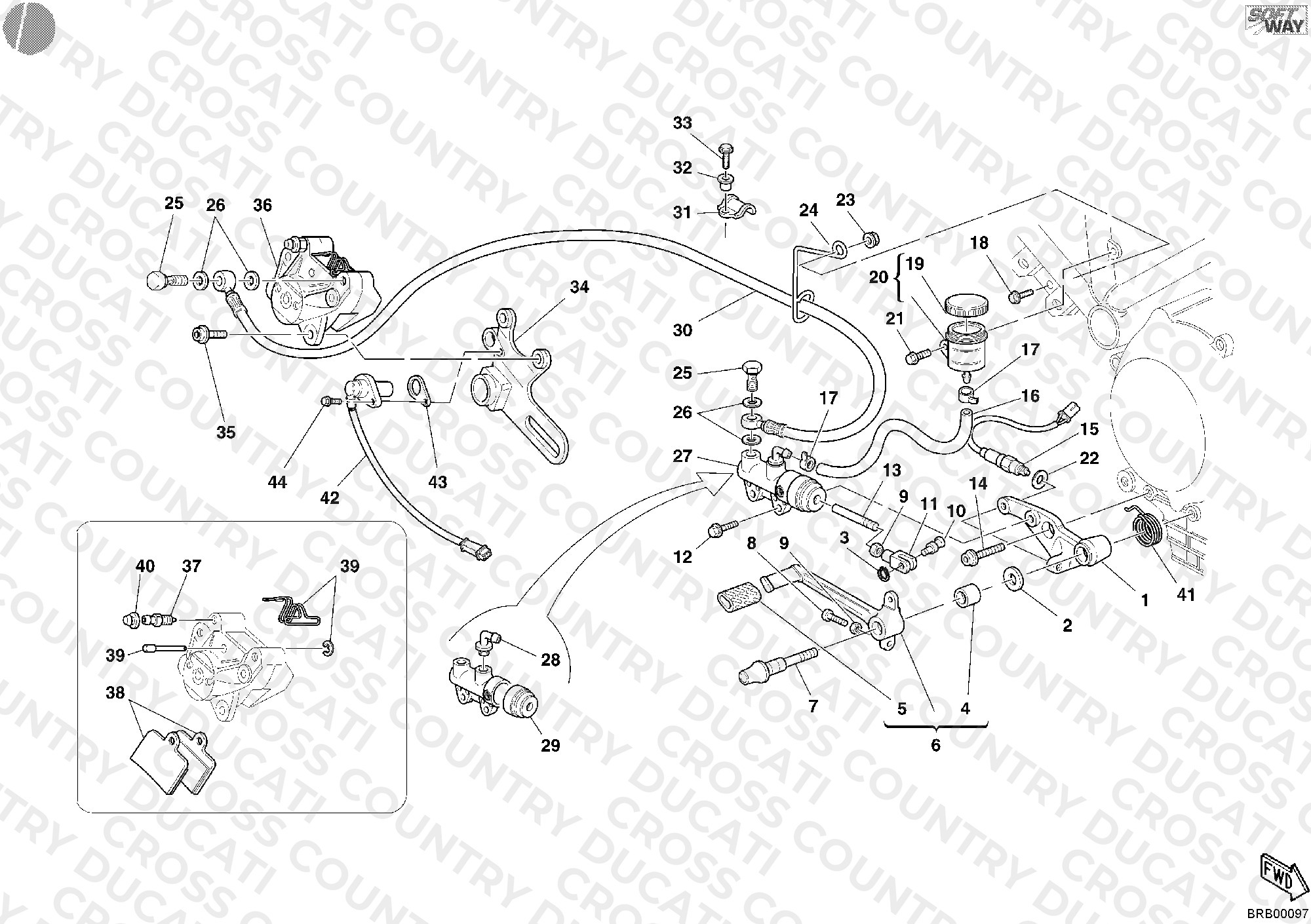 Rear Brake System