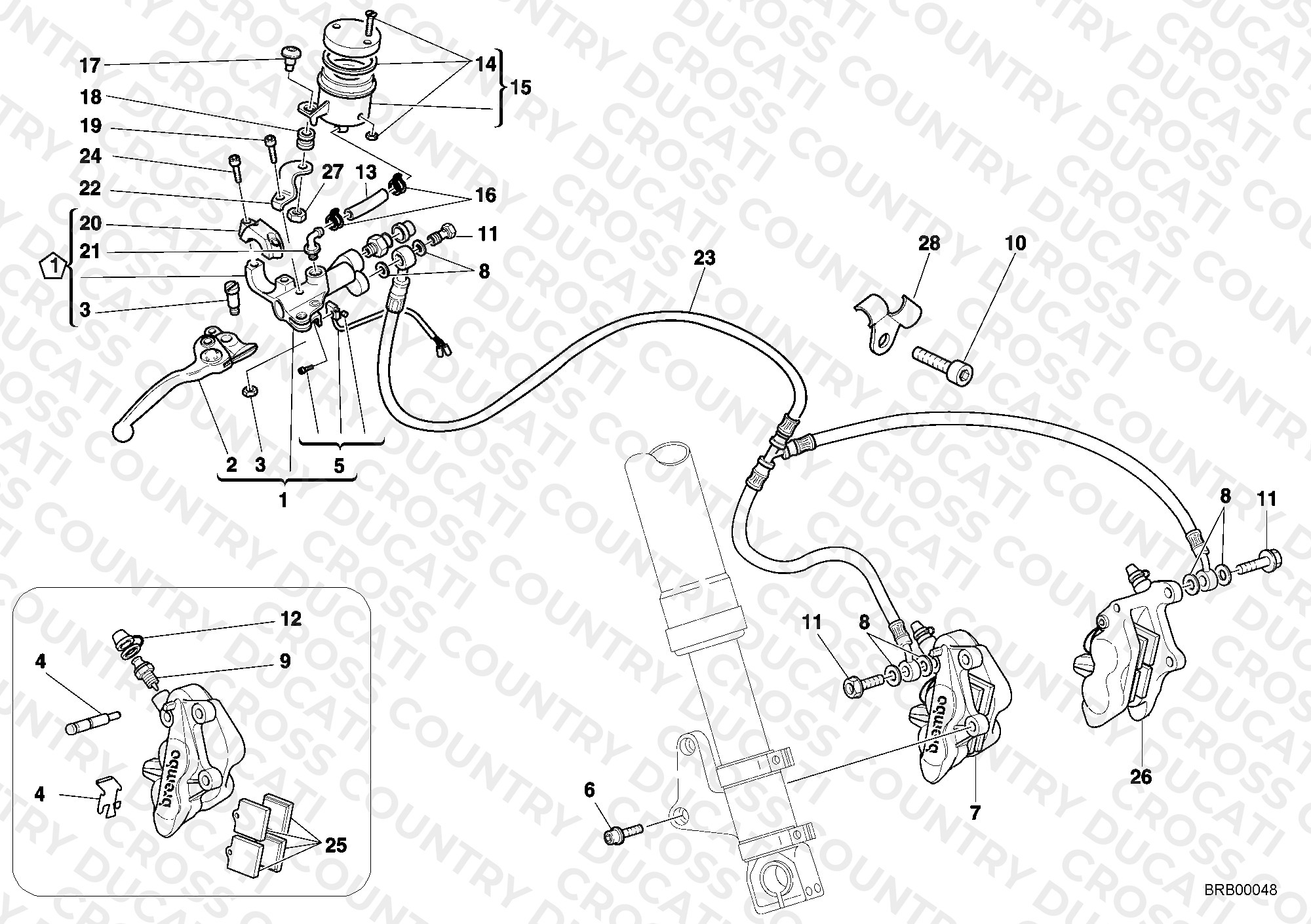 Front Brake System